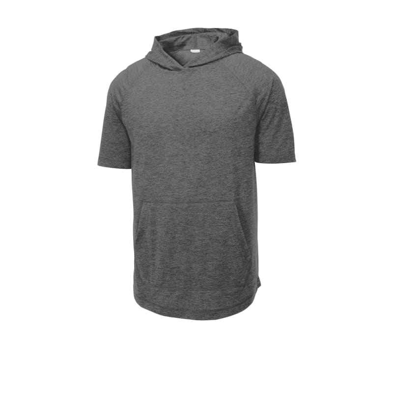 Sport-Tek PosiCharge Tri-Blend Wicking Short Sleeve Hoodie., custom hoodie or sweatshirt with logo imprint 21