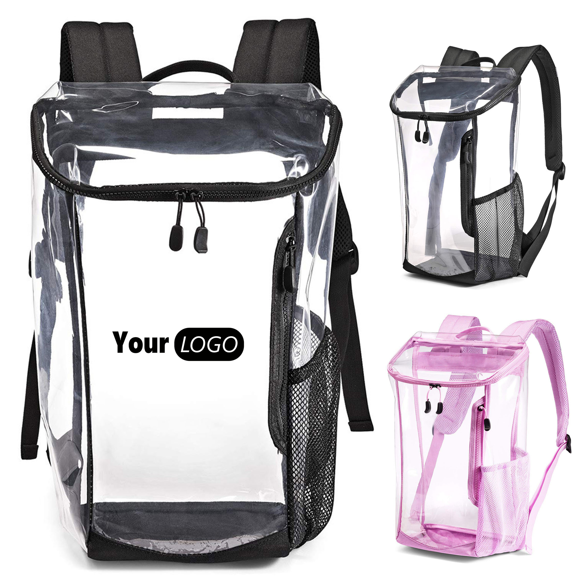 Pvc Transparent Student Backpack 4
