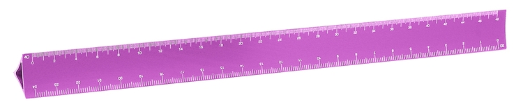 12" Engineer Triangular Hollow Scale 16