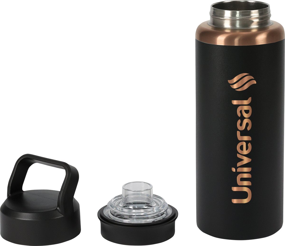 28oz Urban Peak® Dual Top Copper Water Bottle 14