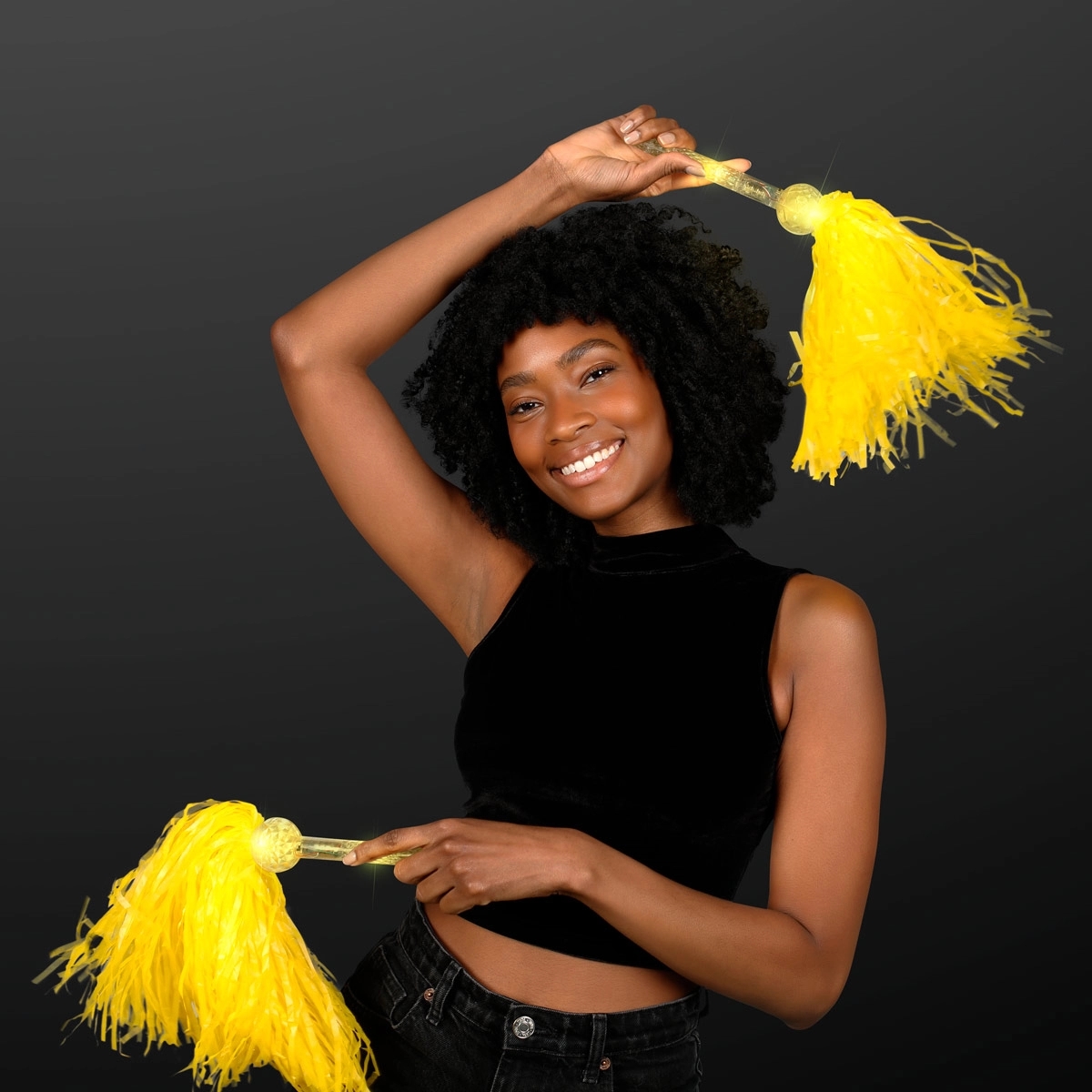 Pom Light Up Team Spirit Wands 8