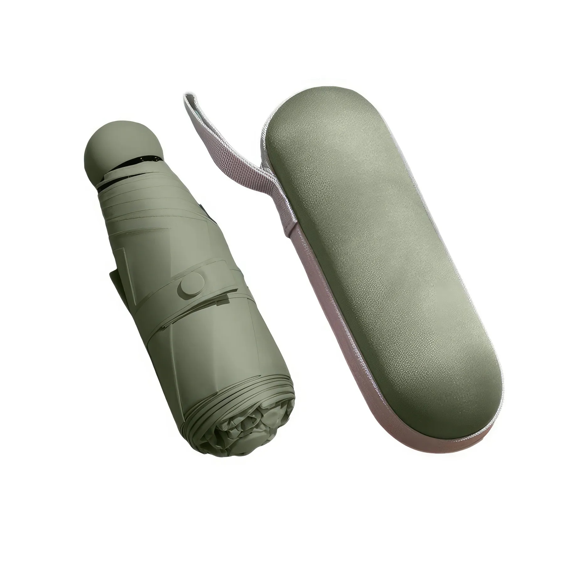 Portable Mini Sunproof Travel Umbrella with Soft Case 3