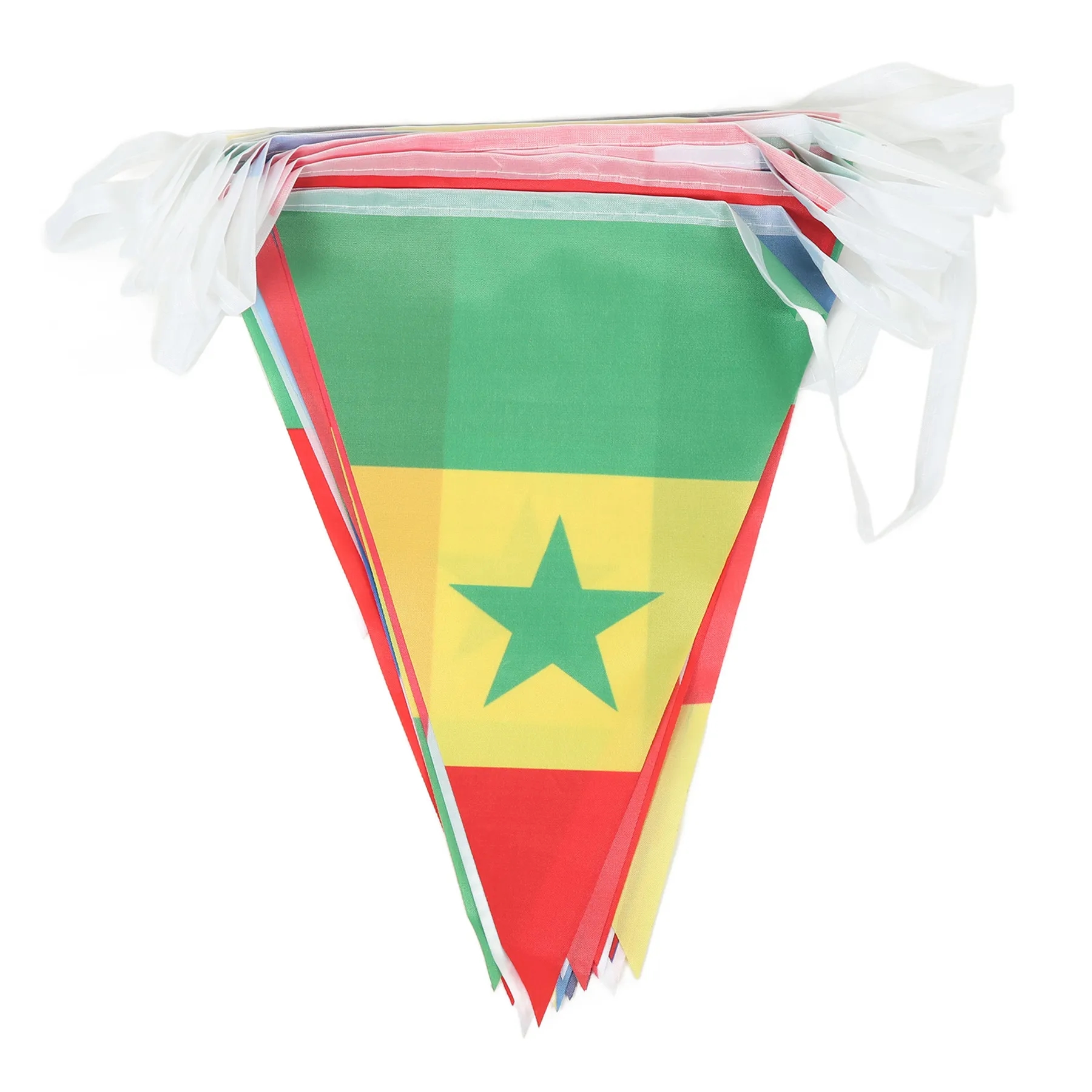 32ft Multicolor Polyester Pennant Banner 4