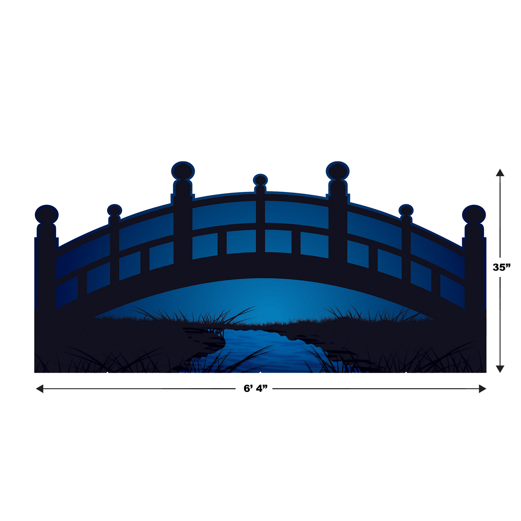 Starry Night Bridge Stand-Up 2