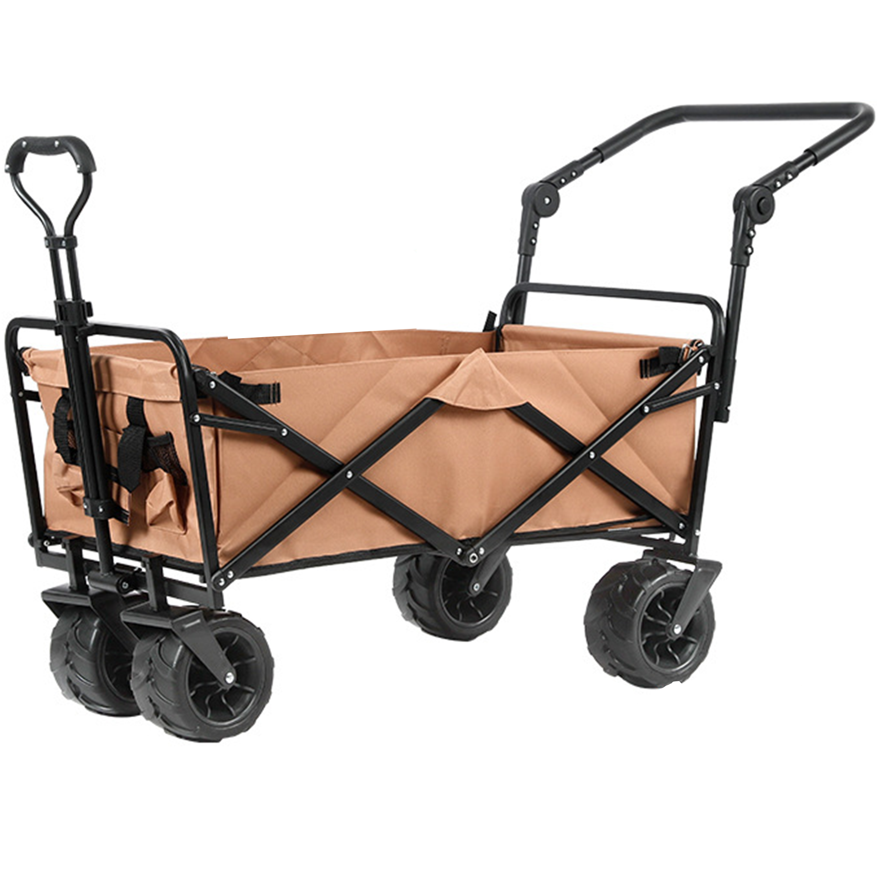 Heavy Duty All Terrain Folding Utility Wagon 2