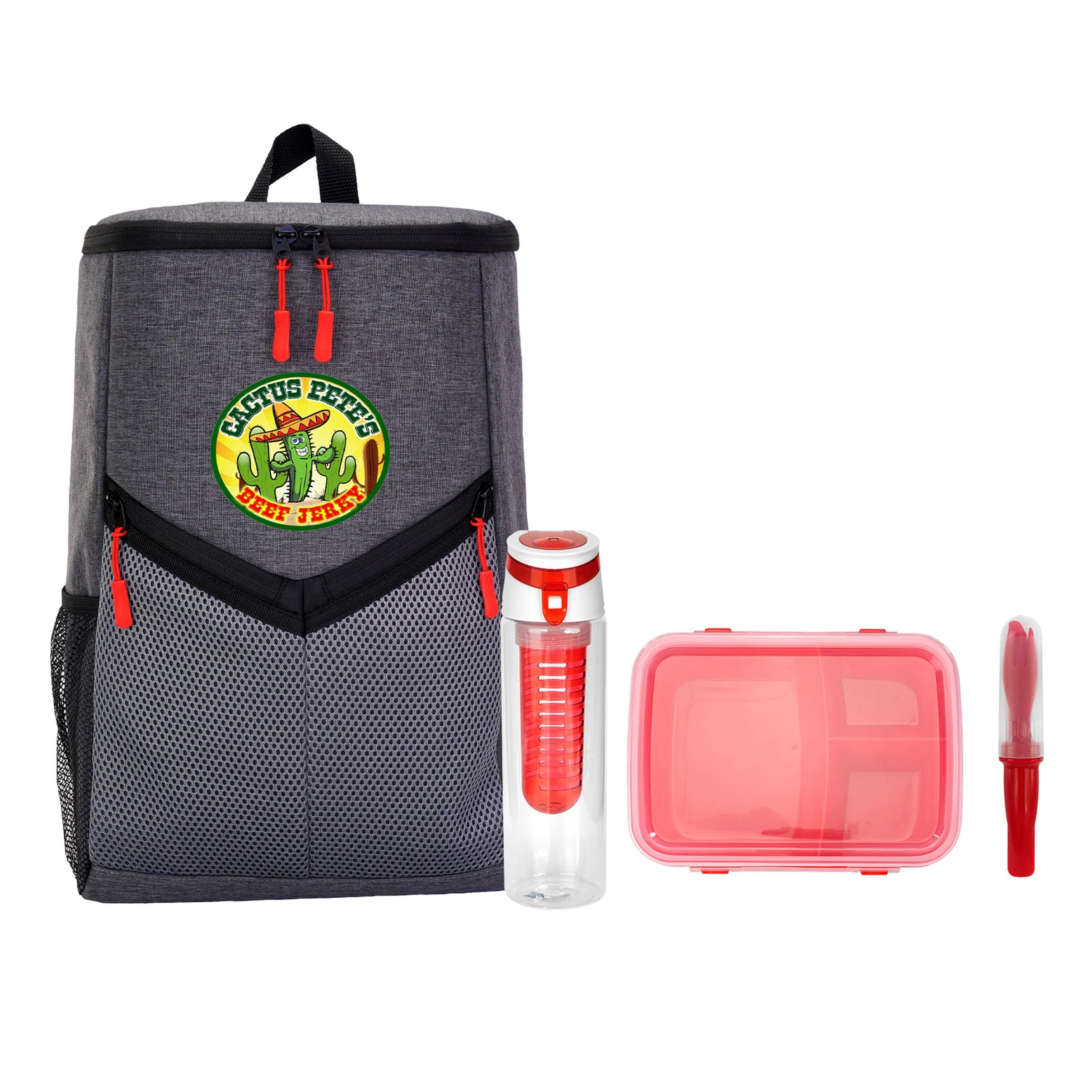 Victory Lunch & Drink To Go Backpack Set 2
