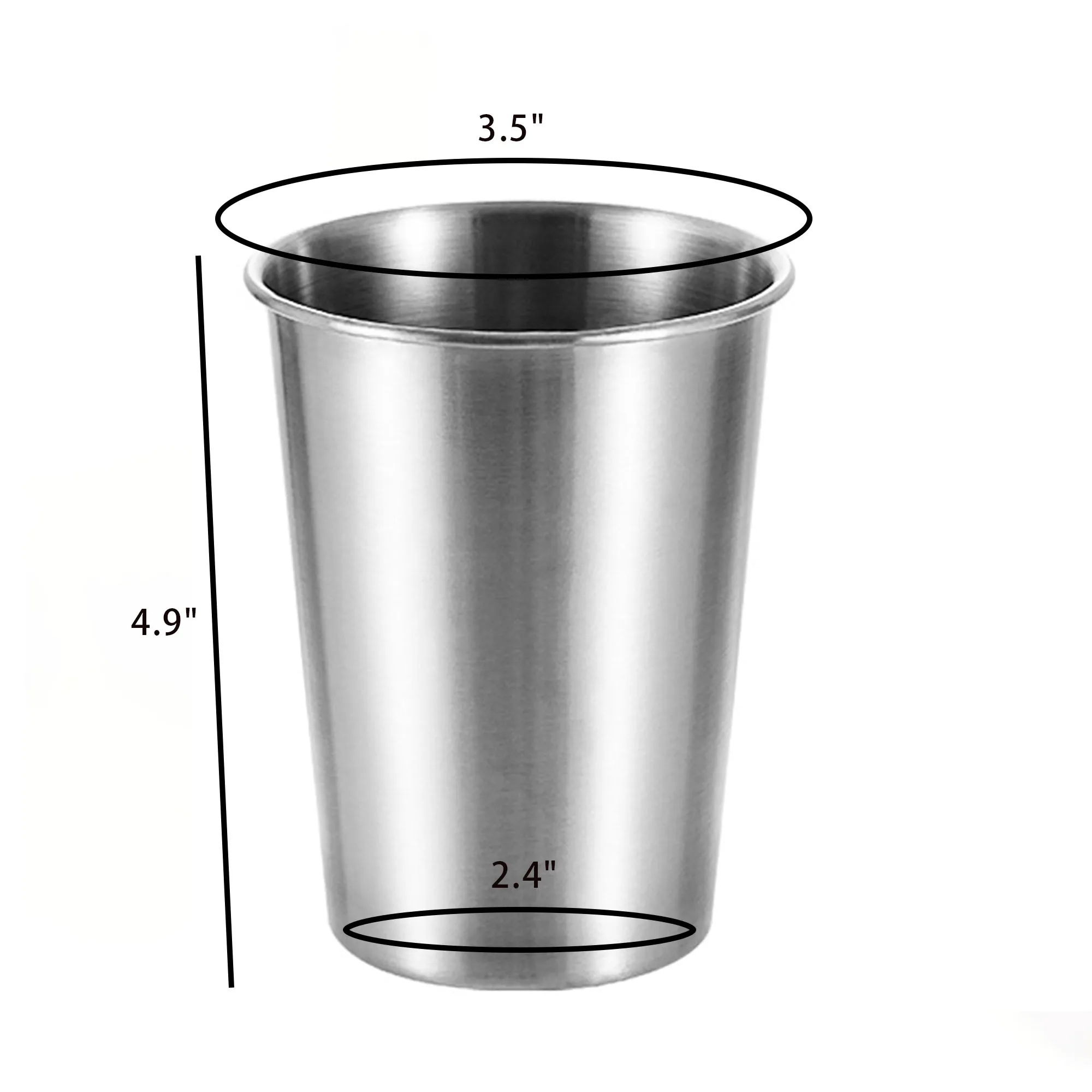 Stainless Steel Beer Cup 3