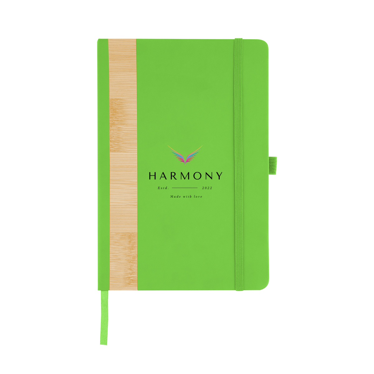 Recycled PU And Bamboo Accent Journal 11