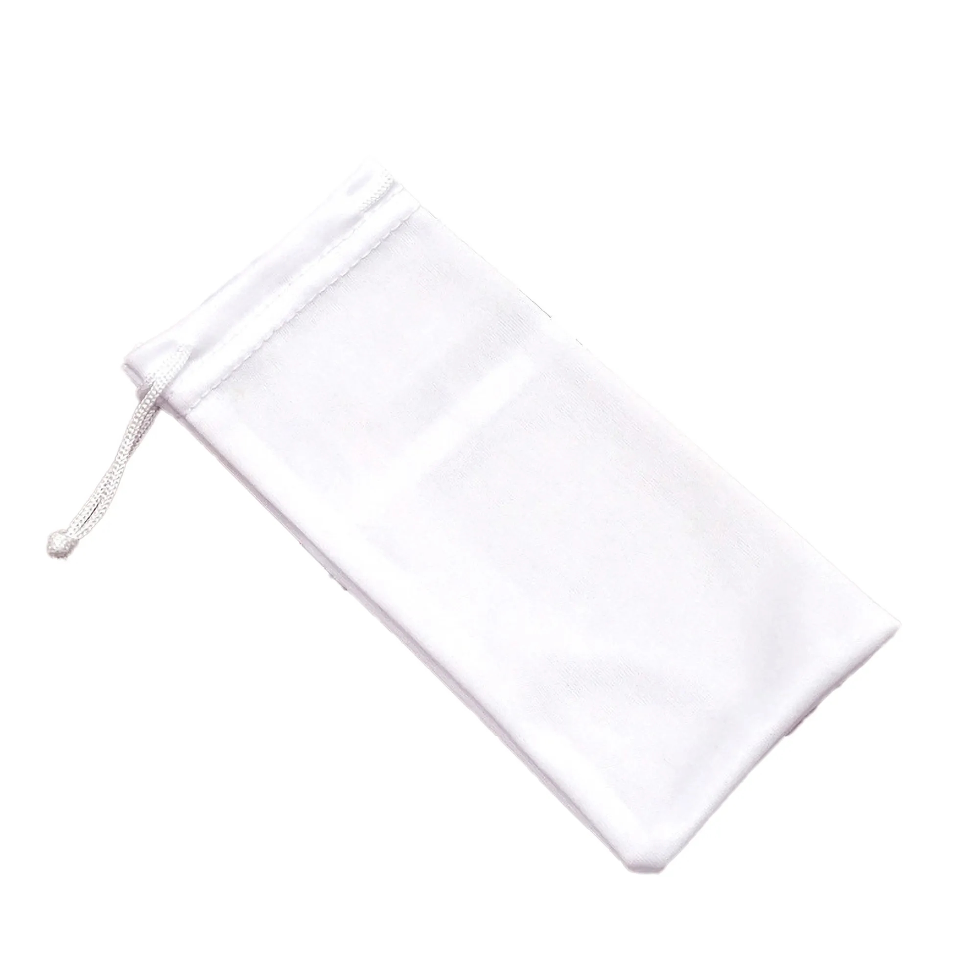 Microfiber Eyeglass Pouch with Drawstring Closure Case 4