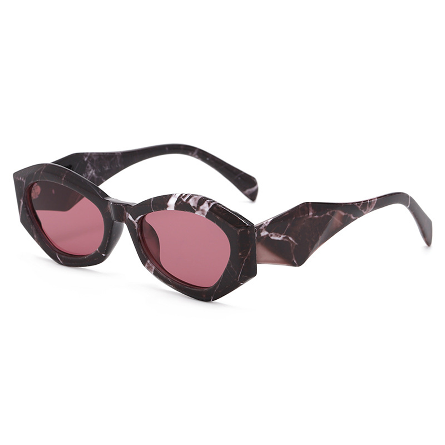 Vintage Oval UV Protected Cat Eye Sunglasses 3
