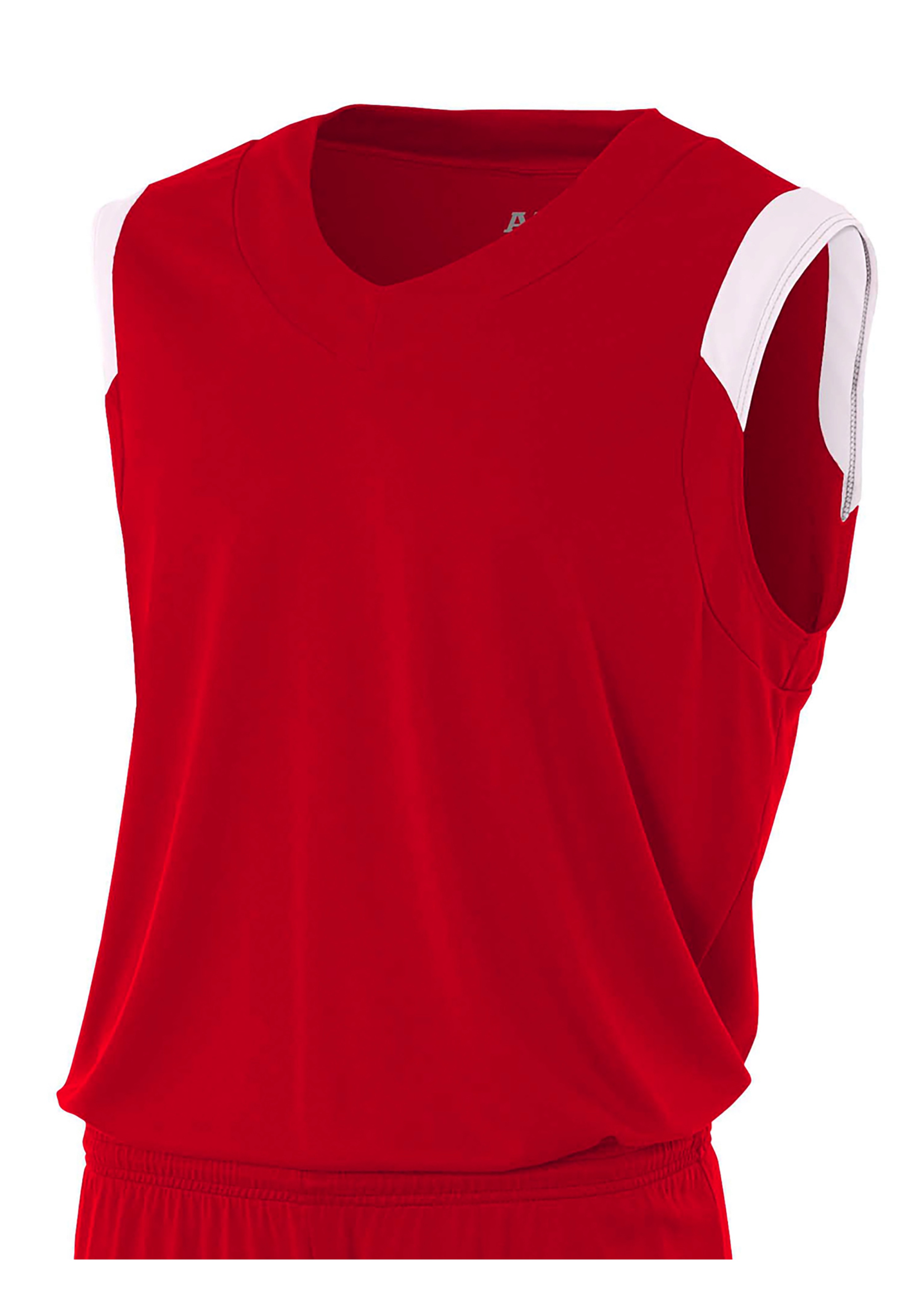 A4 Moisture Management V-Neck Muscle 14