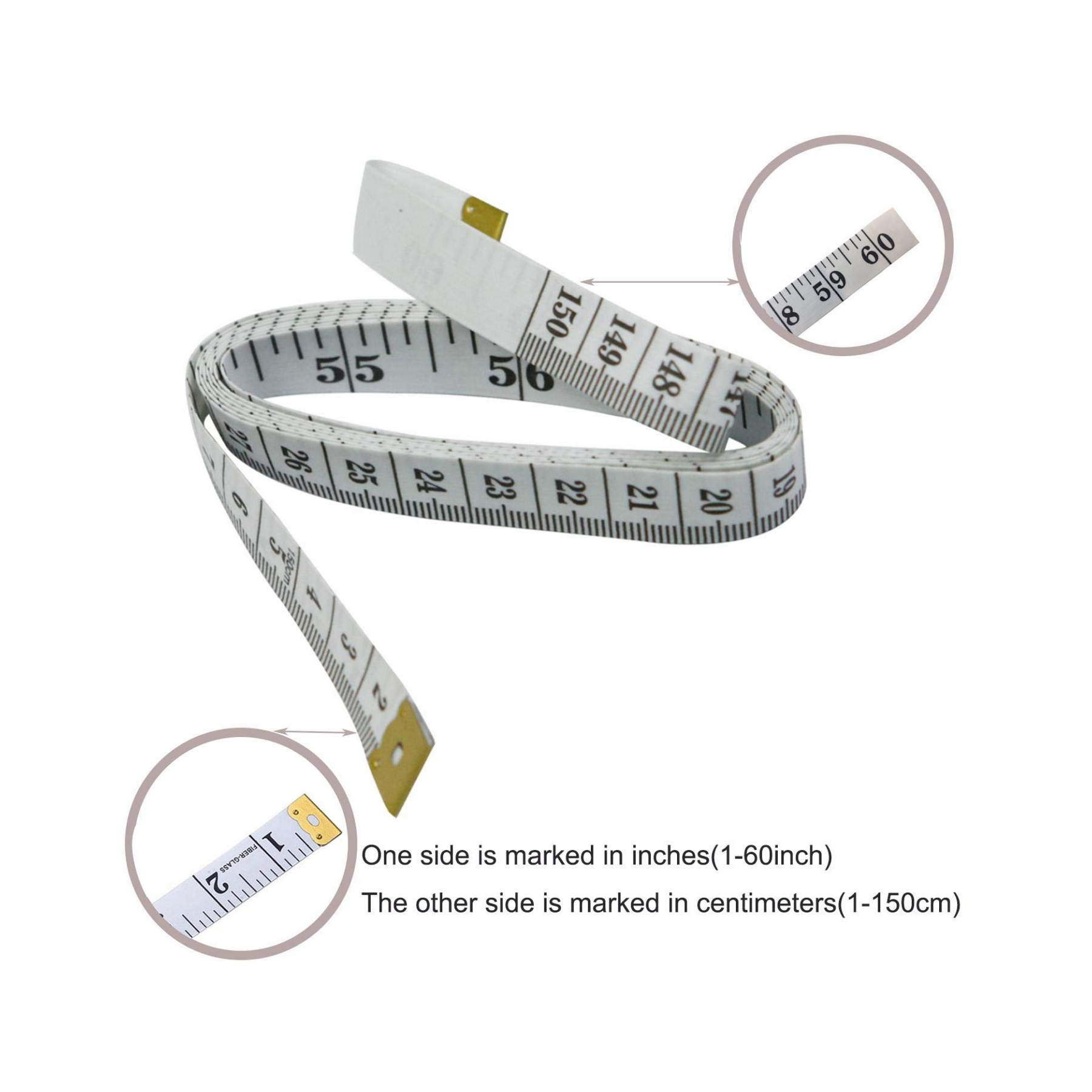 Soft Tape Measure Double Scale 1