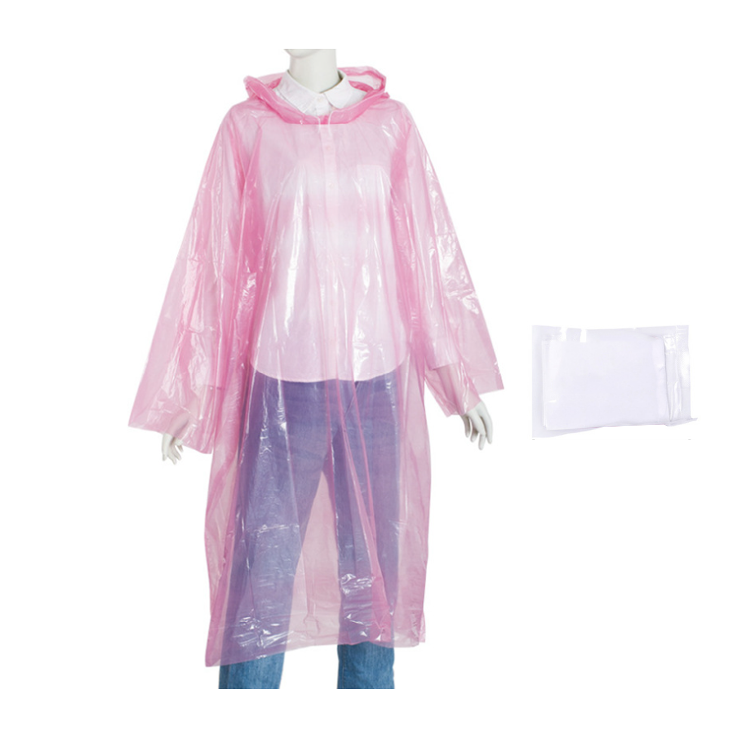 Disposable Raincoat in Pocket 3
