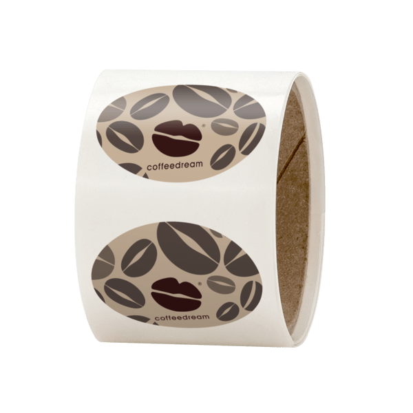 3" x 2" Oval Roll Labels