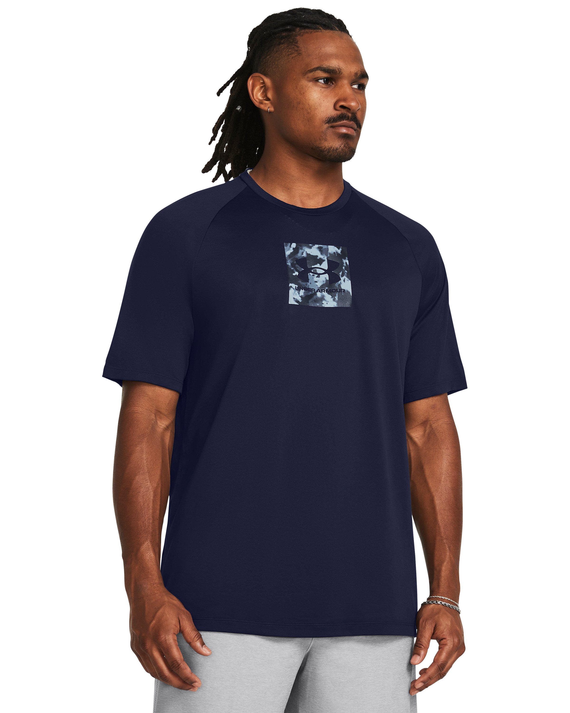 UA Tech Print Men's Short Sleeve 6
