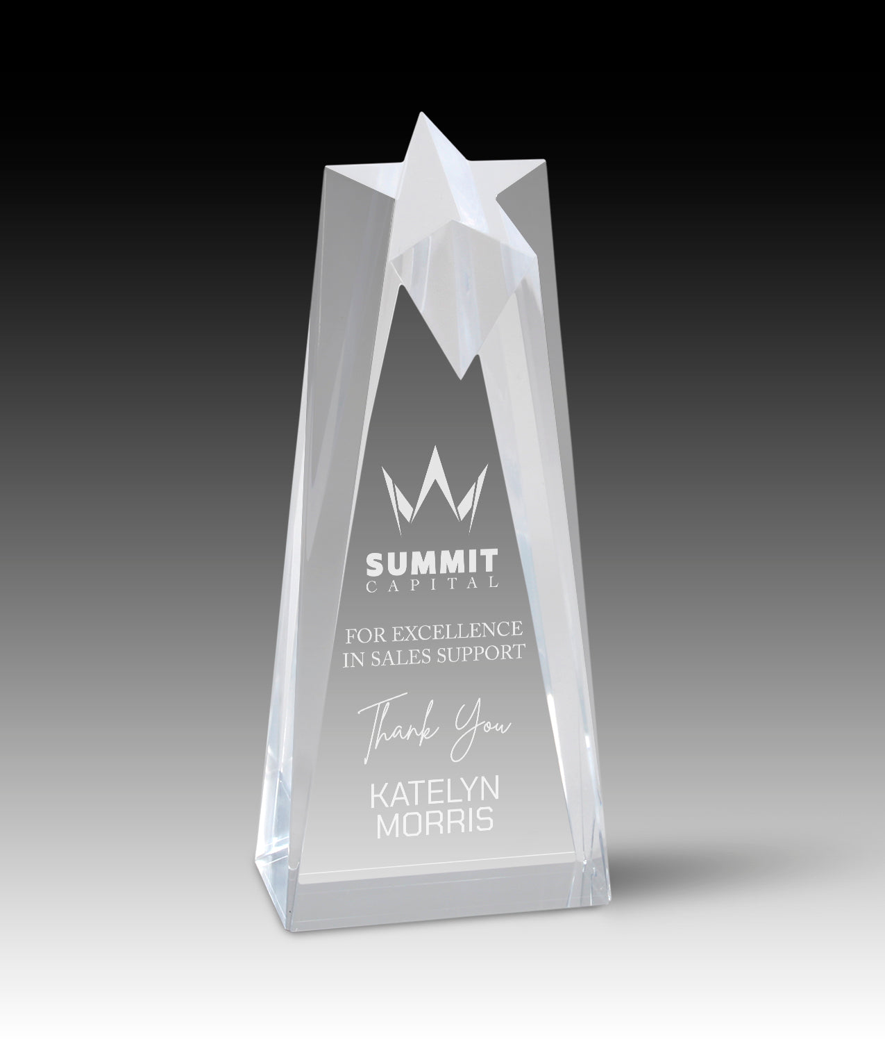 Sculptured Star Tower Award 3