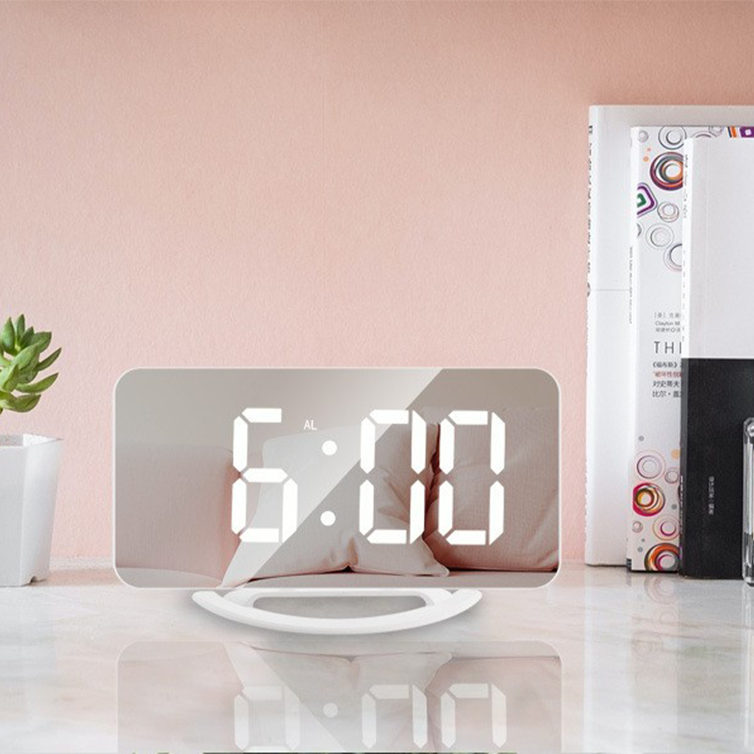 Clock Radio Mirror 9