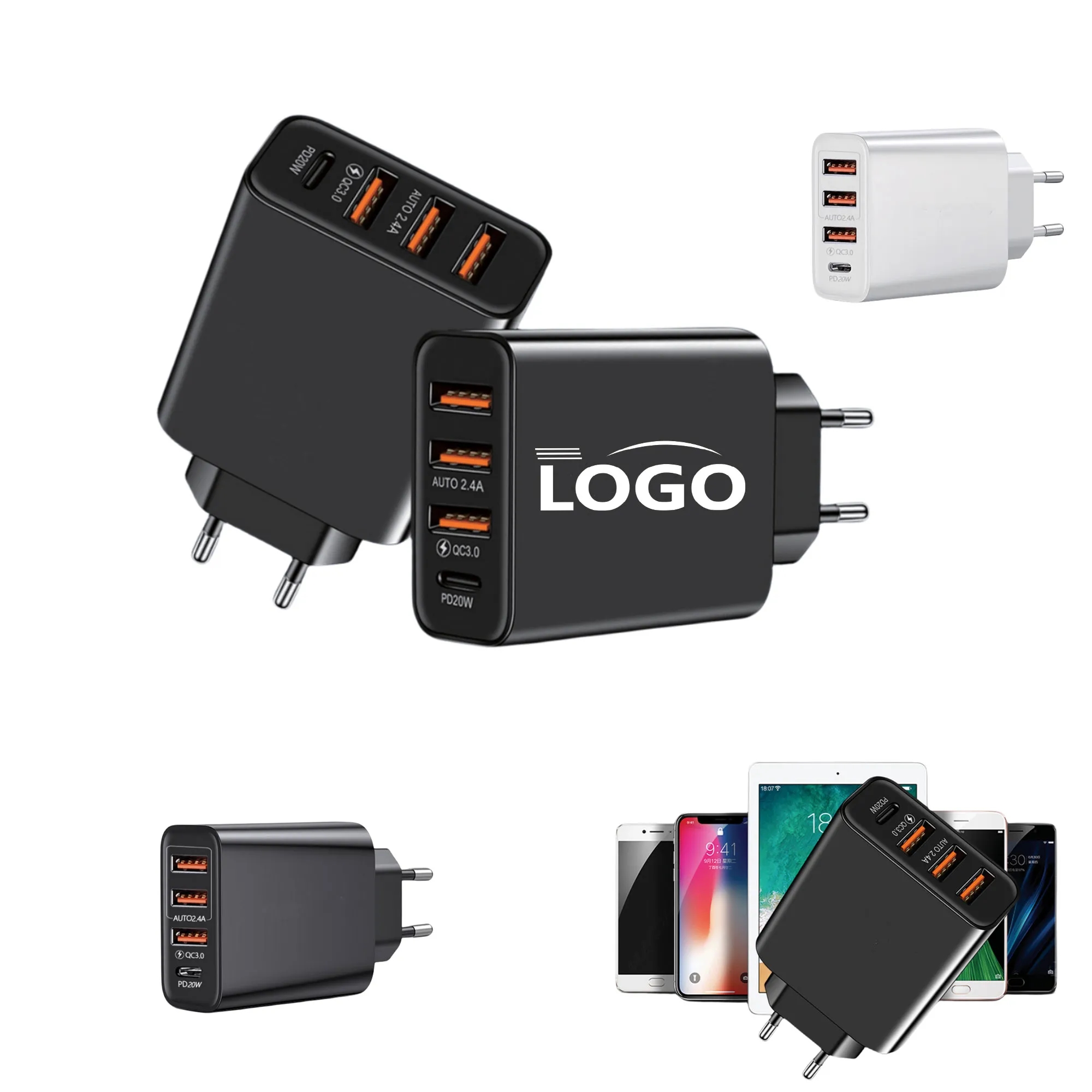 Multi-Usb Travel Charger
