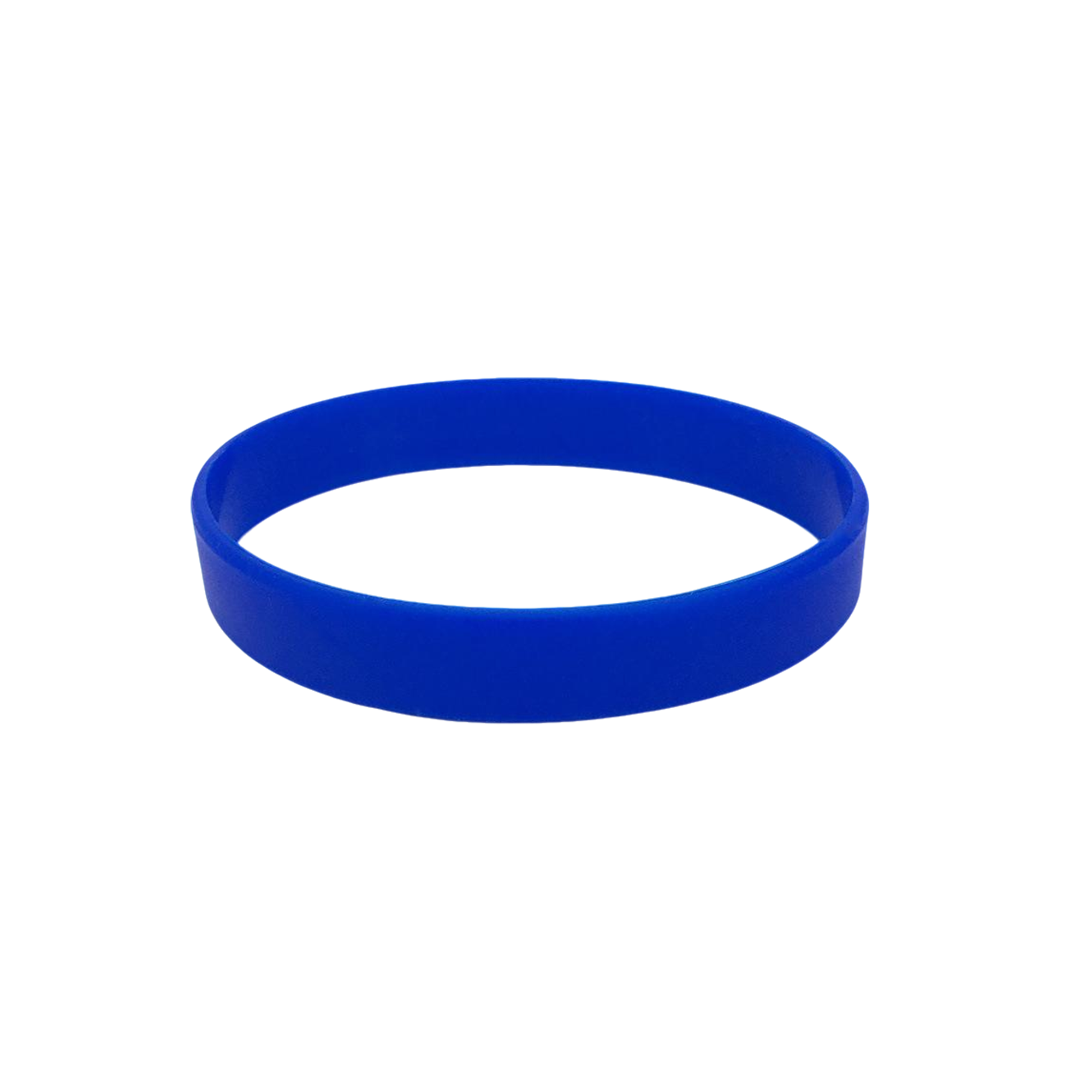 Silicone Wrist Band With Color Fill 8 X 0.5" 9