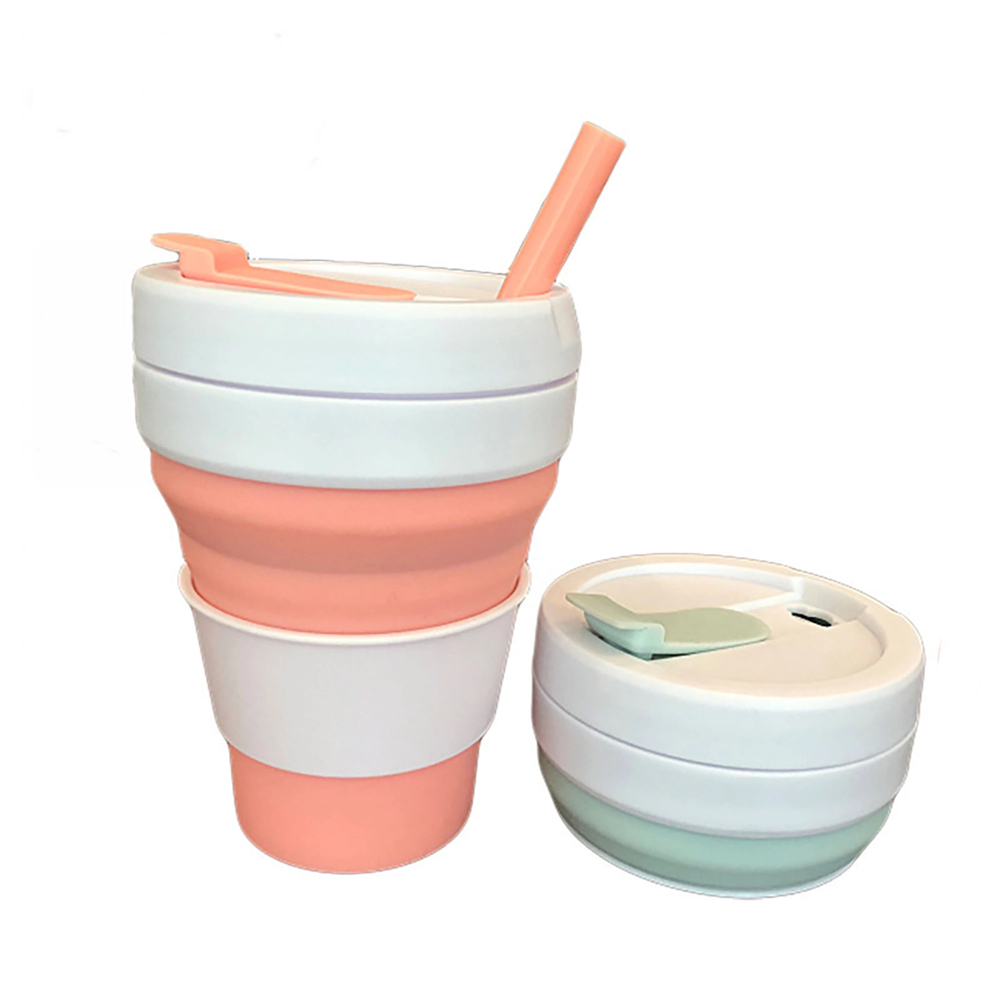 16oz Silicone Collapsible Travel Mug 6