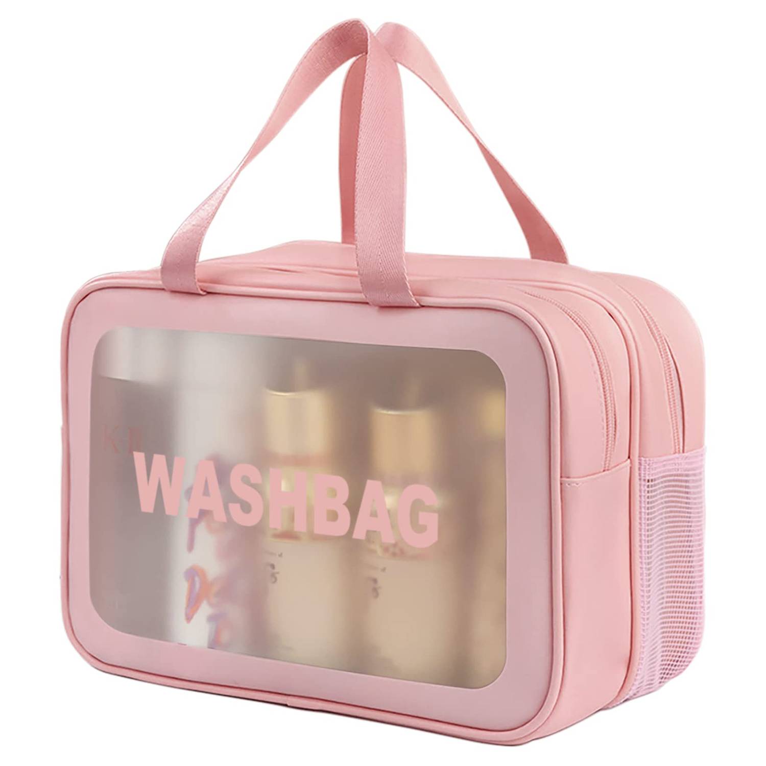 Large Double Compartments Travel Toiletry Bag 15