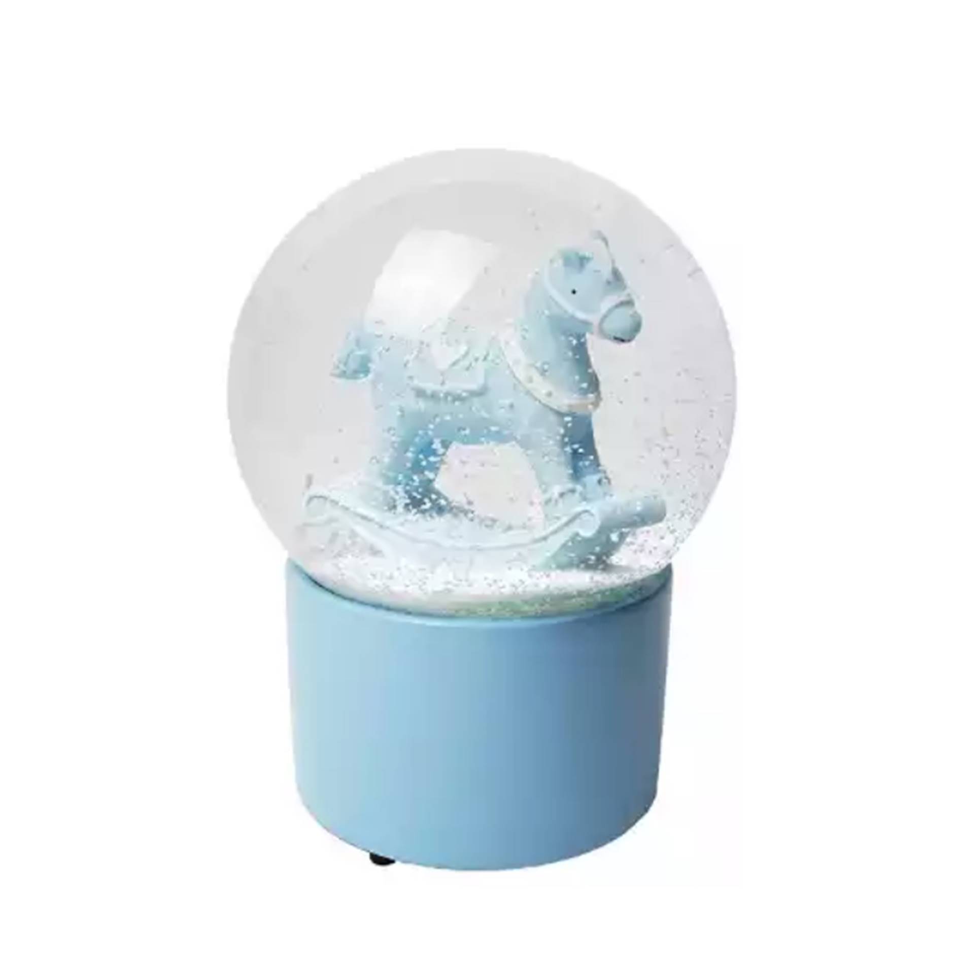 Custom Rocking Horse Snow Ball 2
