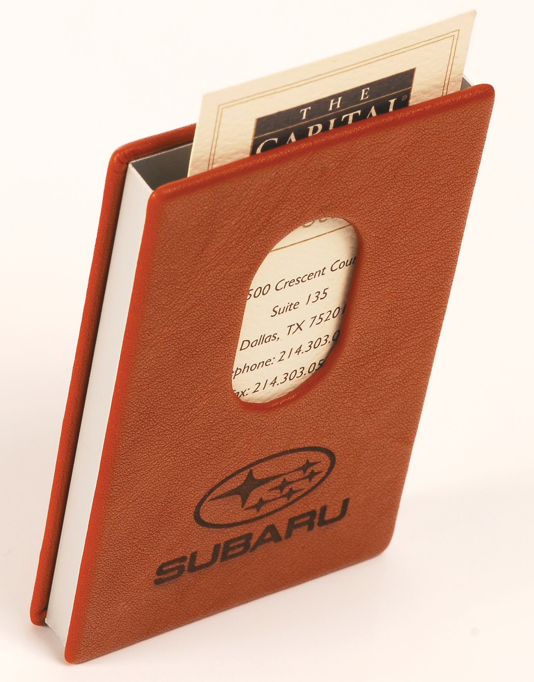 Leather Business Card Case 2