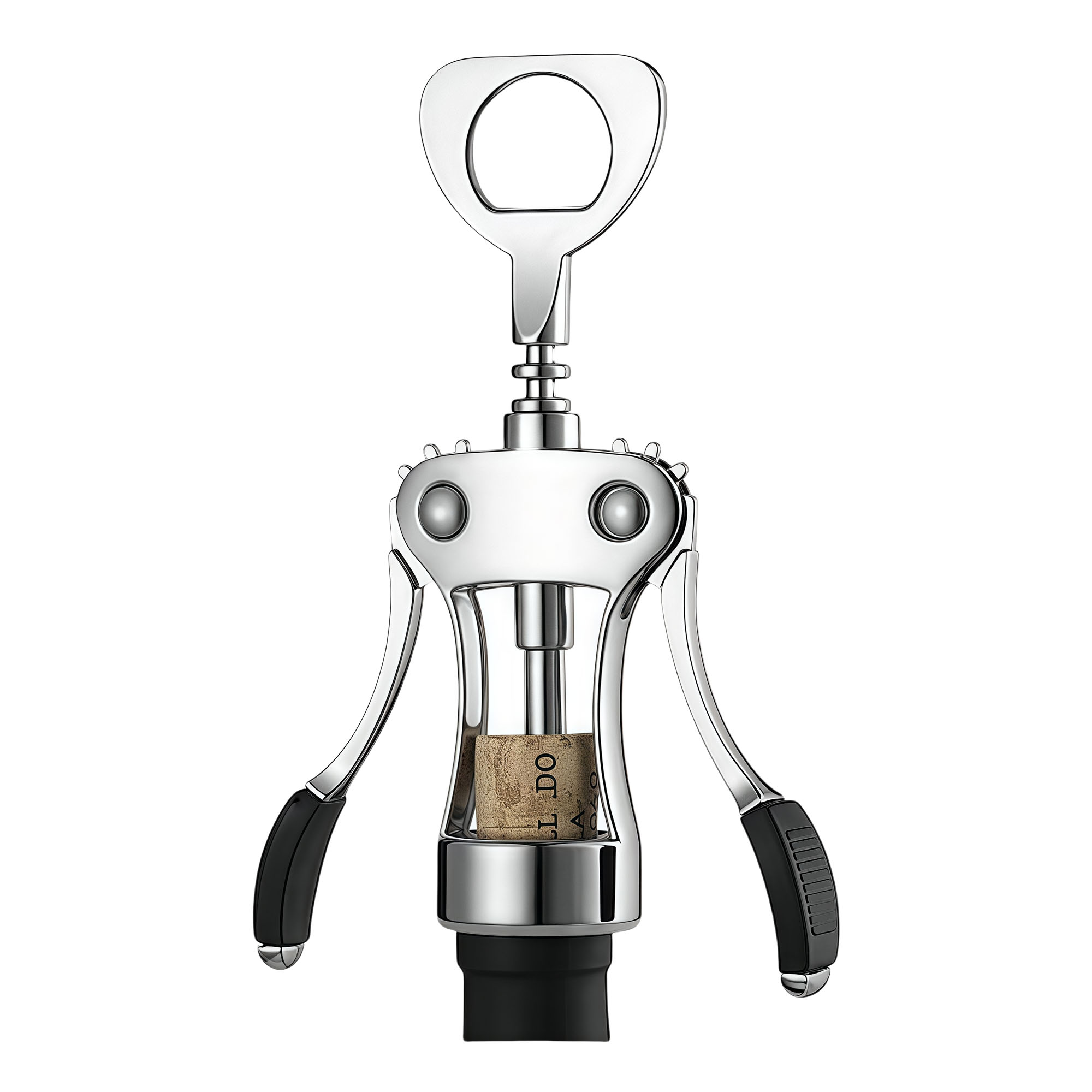 Zinc Alloy Shiny Wing Corkscrew Bottle Opener for Beer Wine Kitchen Tool 3