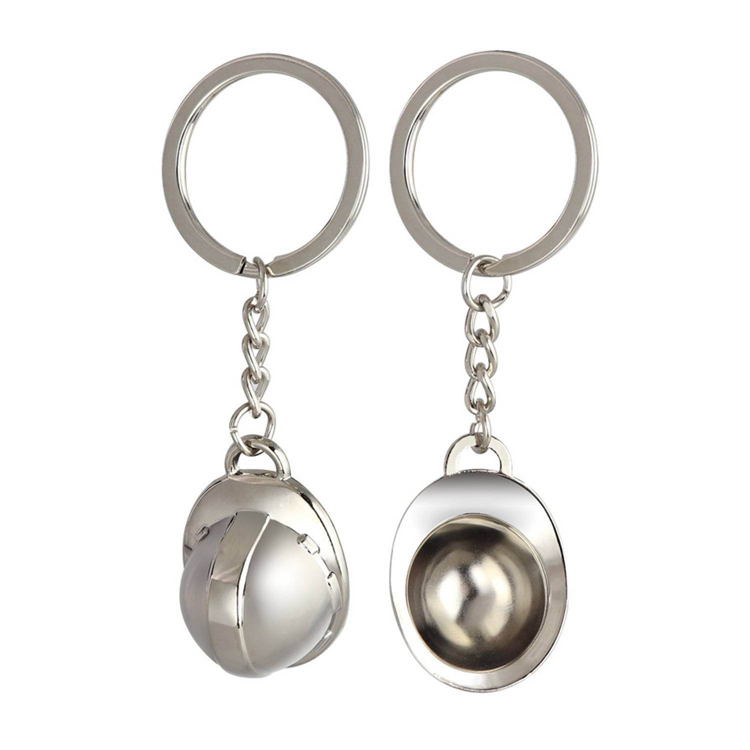 Metal Safety Helmet Keychain 4