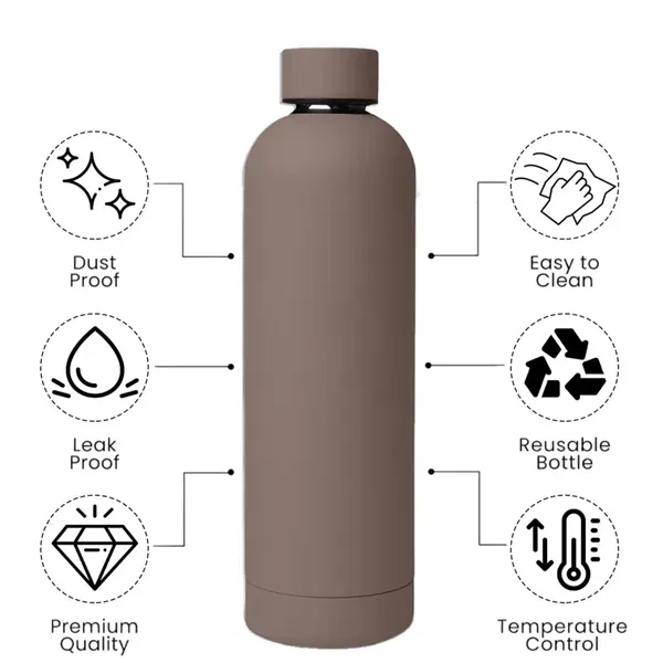 24 oz Stainless Steel Insulated Sports Water Bottle, custom water bottle with logo imprint 11