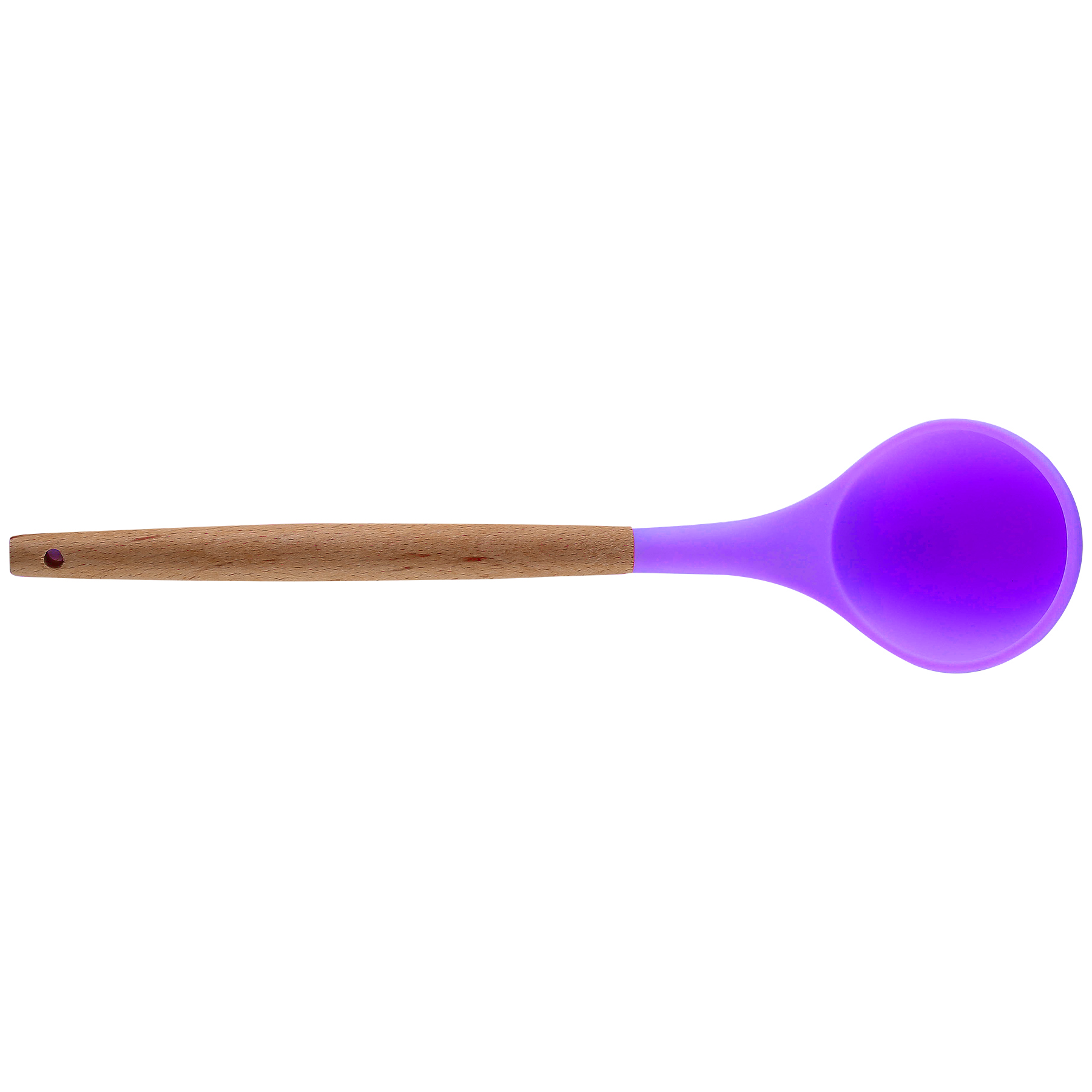 Silicone Cooking Or Serving Utensil With Wooden Handle 10