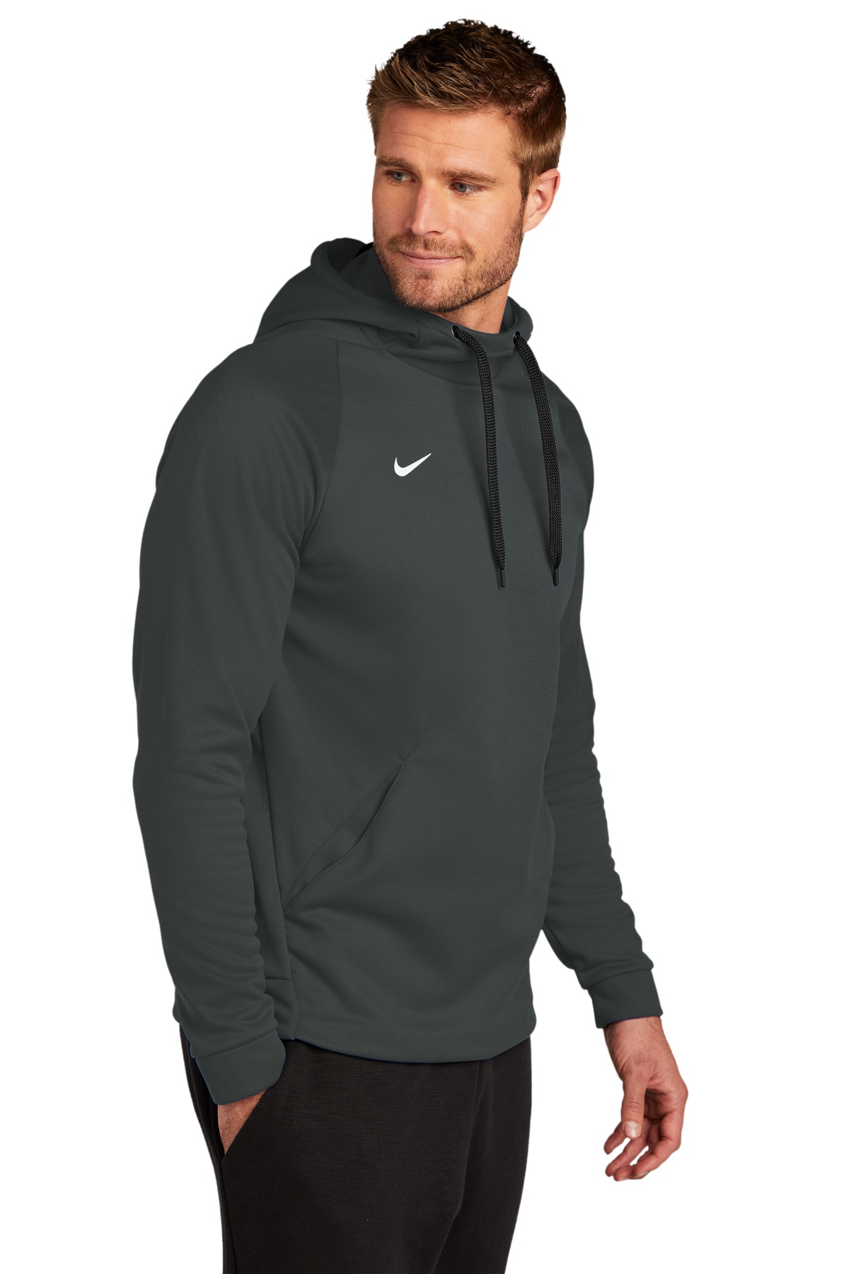 Nike Therma-FIT Pullover Fleece Hoodie CN9473, custom hoodie or sweatshirt with logo imprint 22