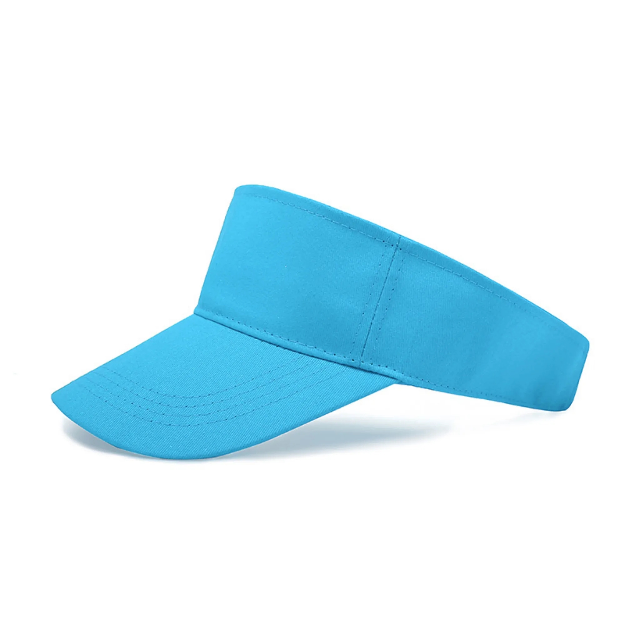 Custom Logo Fashion Cotton Twill Sun Visor Summer Hat Kids 2