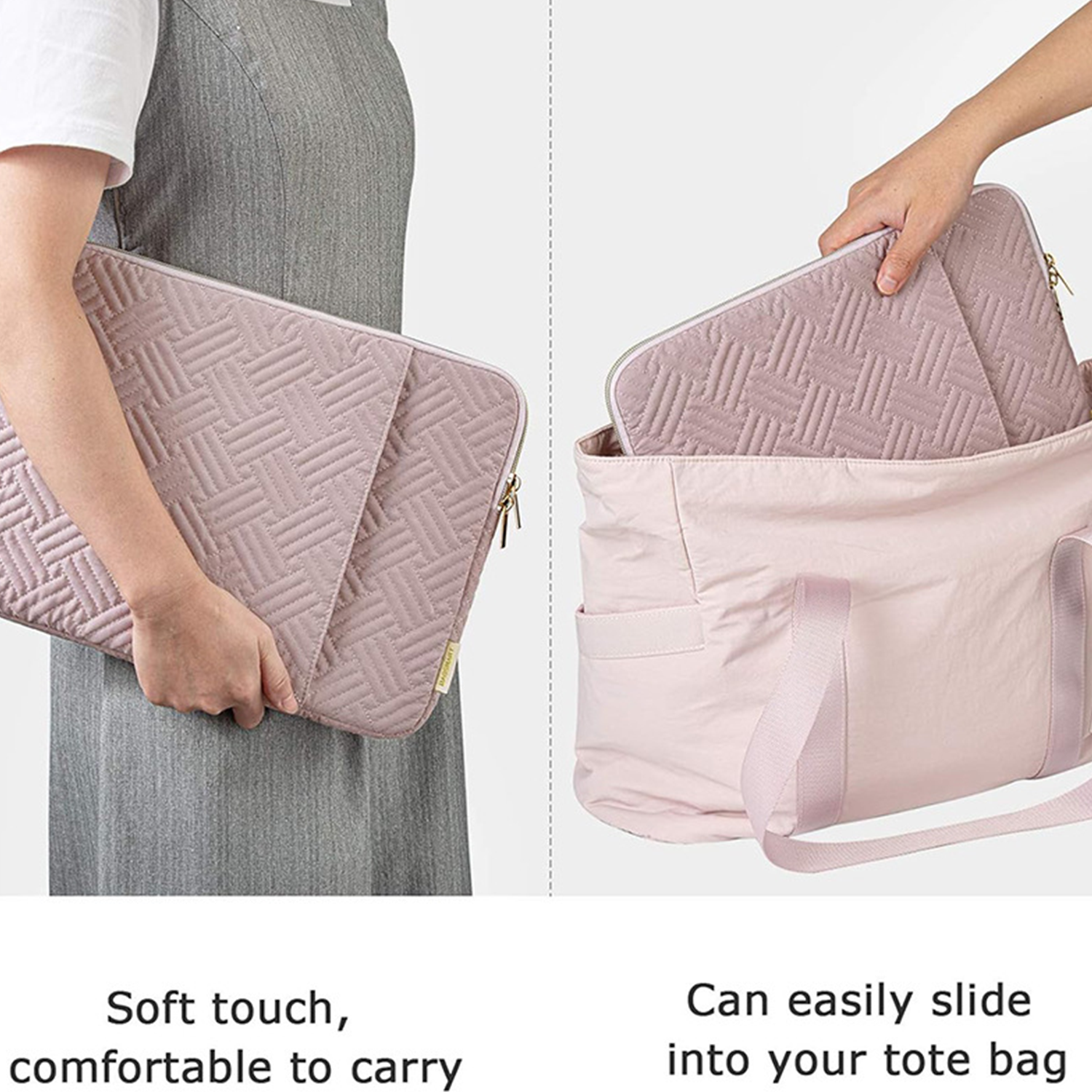 13" Waterproof Oxford Laptop Sleeve w/ Pockets 5