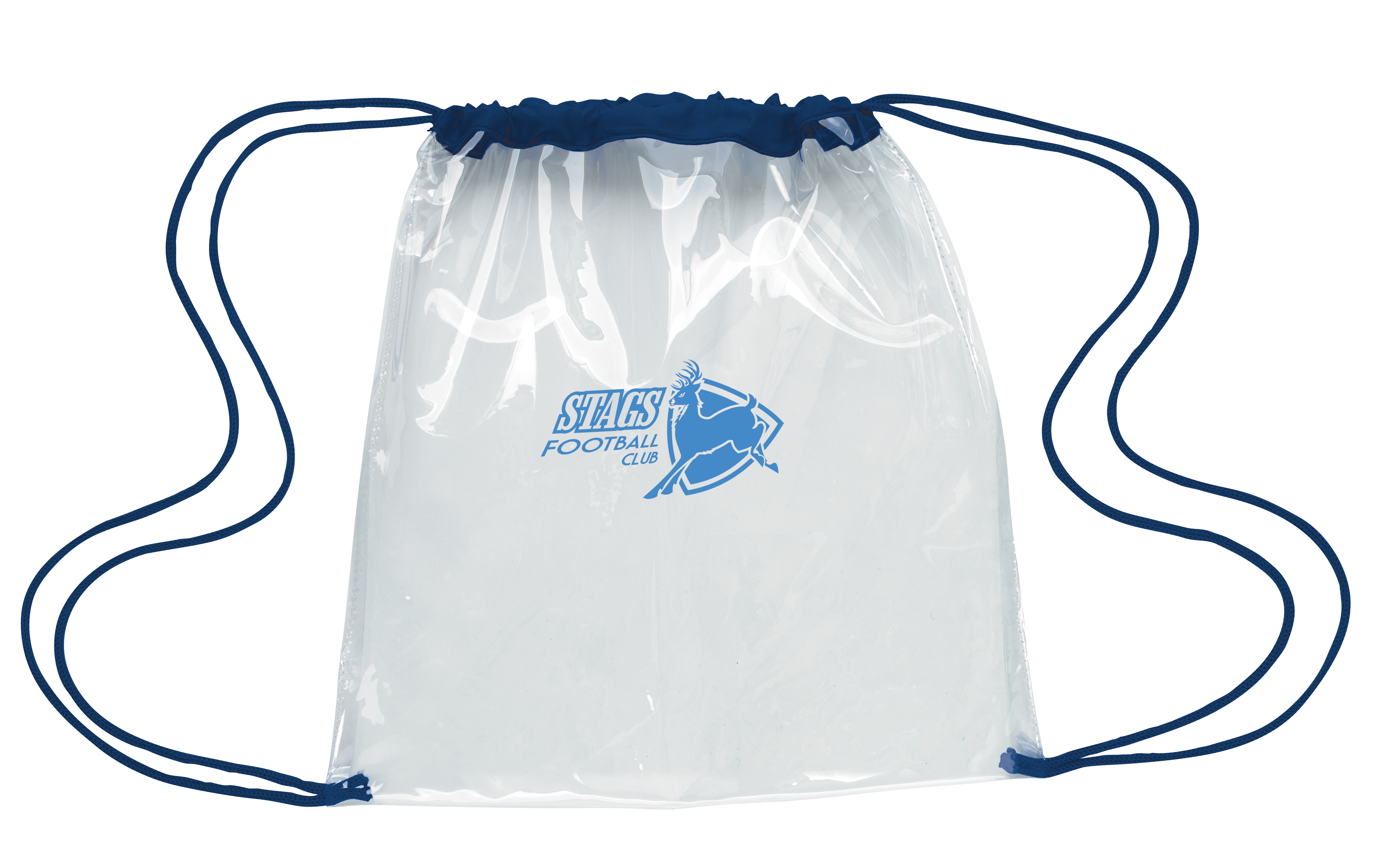 Good Value™ Clear Game Drawstring Backpack 19