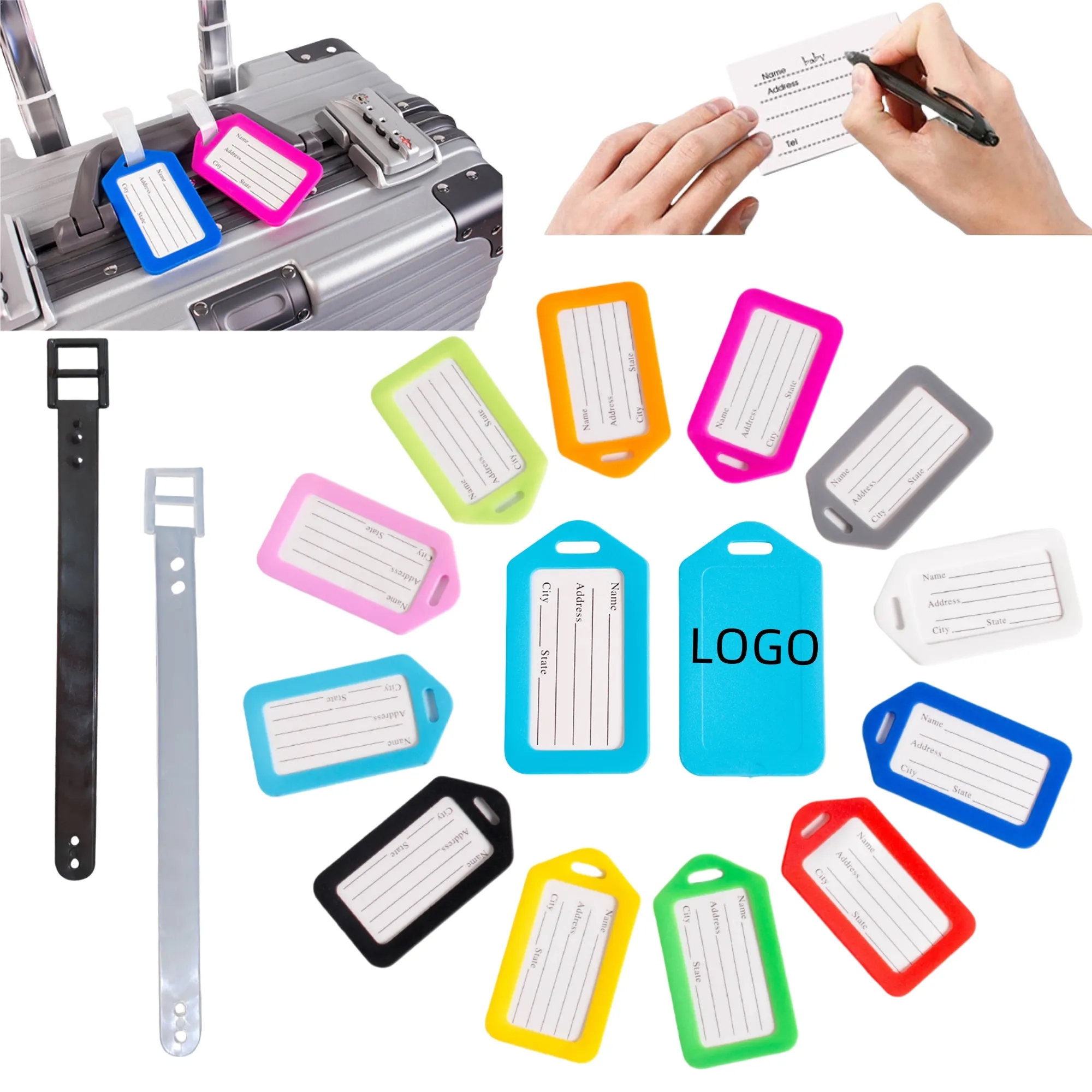 Plastic Luggage And ID Tag 2