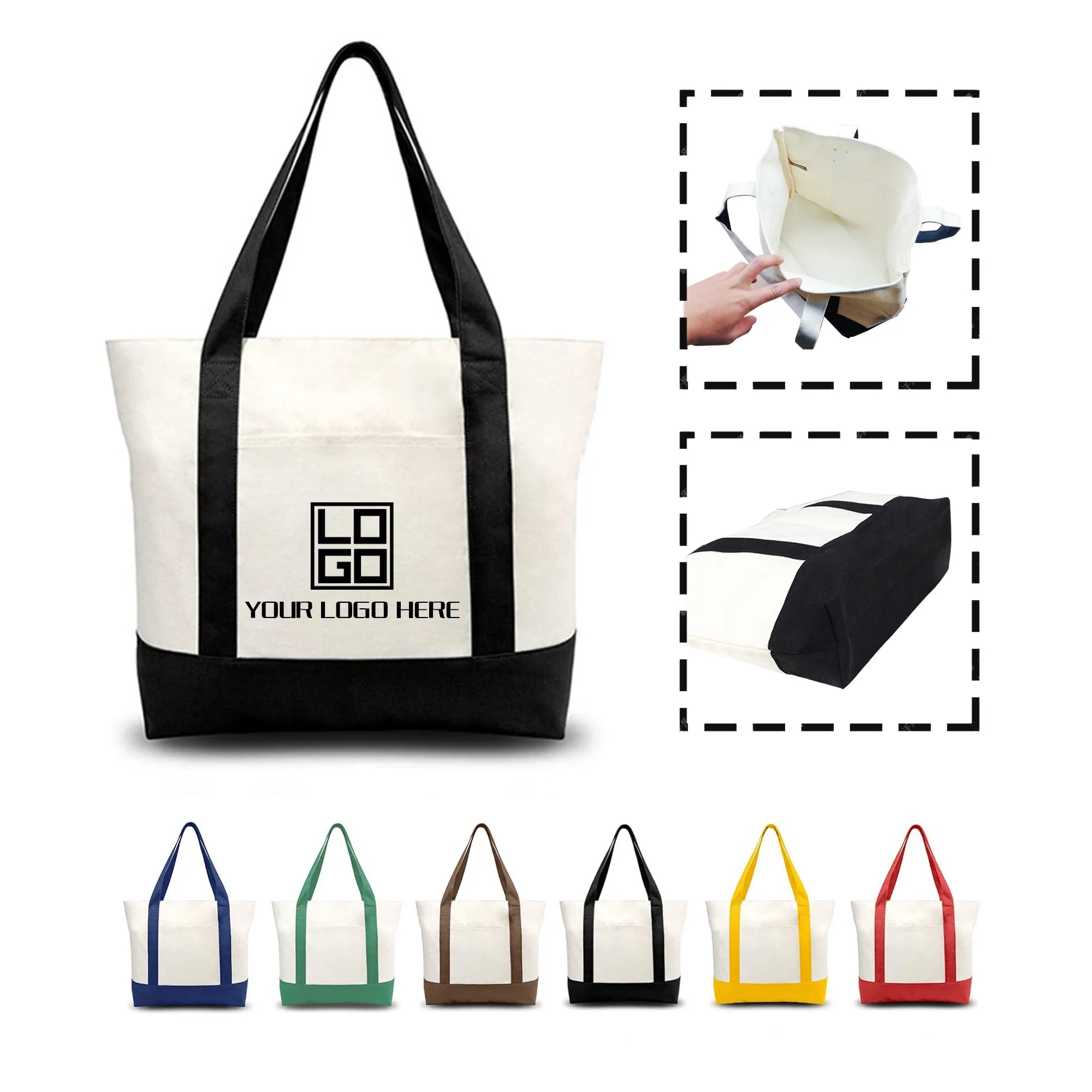 Canvas Shoulder Tote Bags