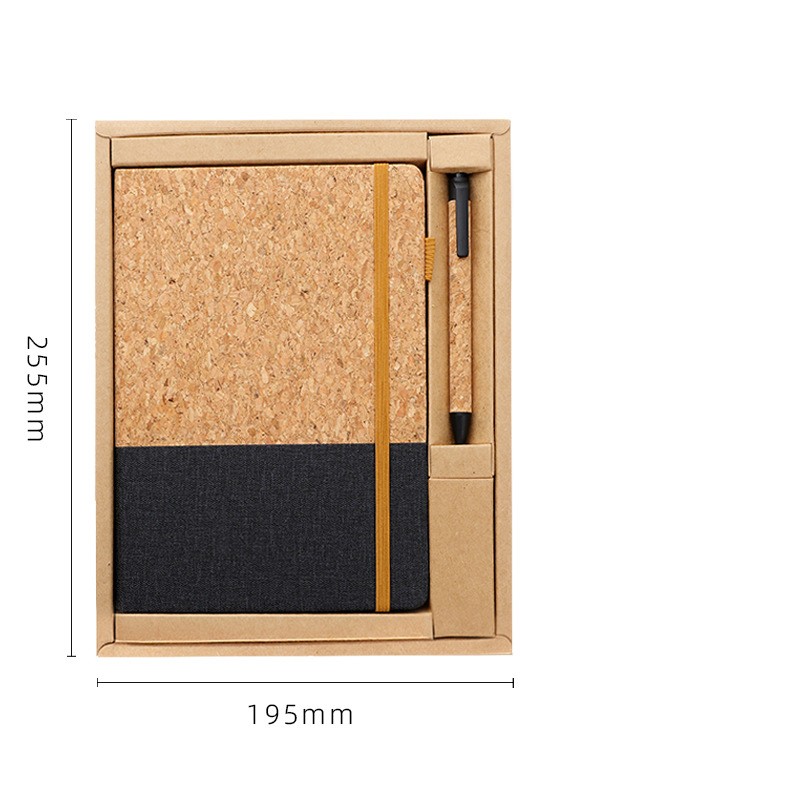 Eco-Friendly Cork Notebook Gift Set with Pen 3