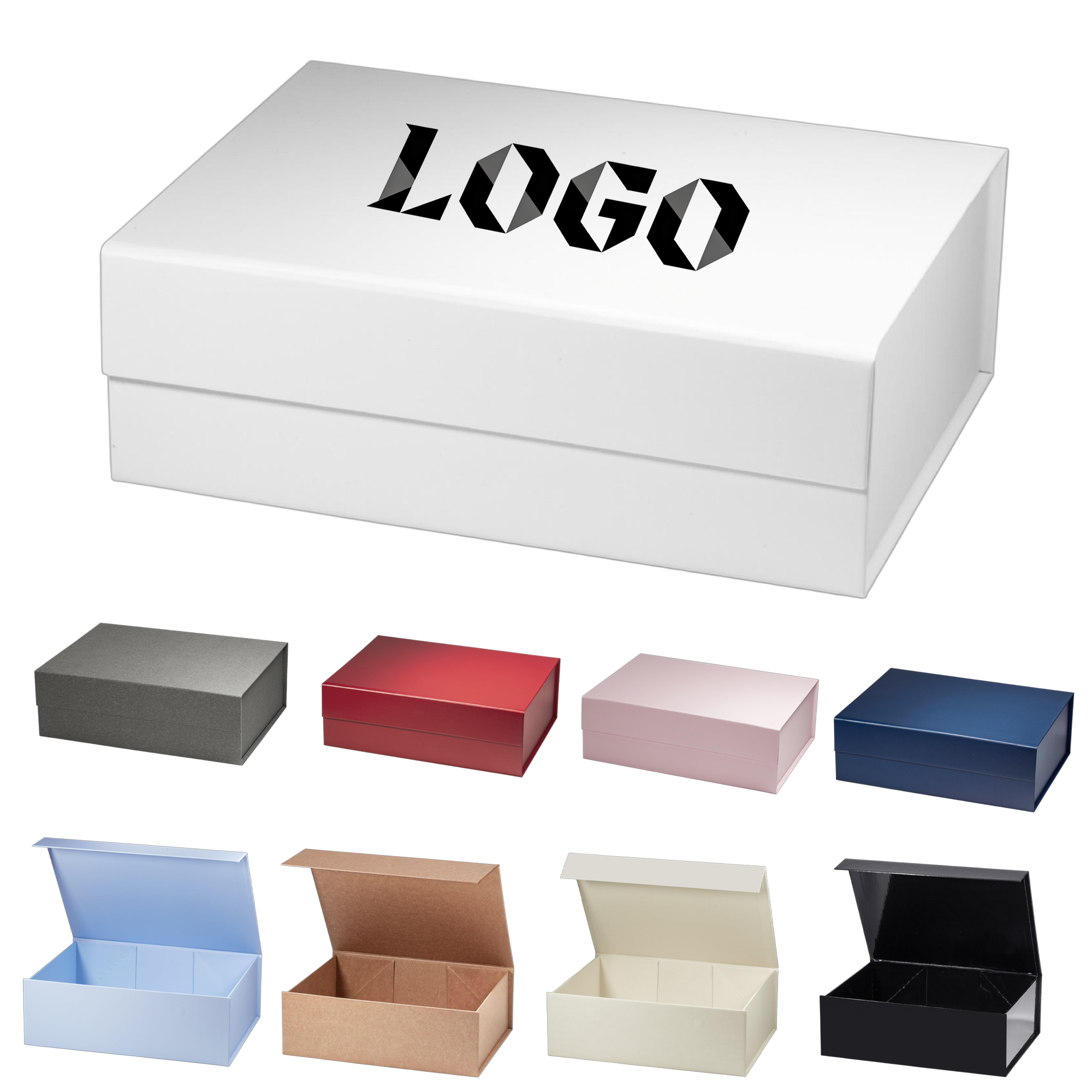Magnetic Flip Top Foldable Gift Box 2