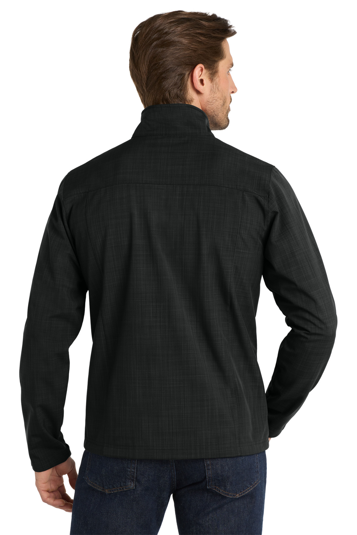 Eddie Bauer Shaded Crosshatch Soft Shell Jacket. EB532 12