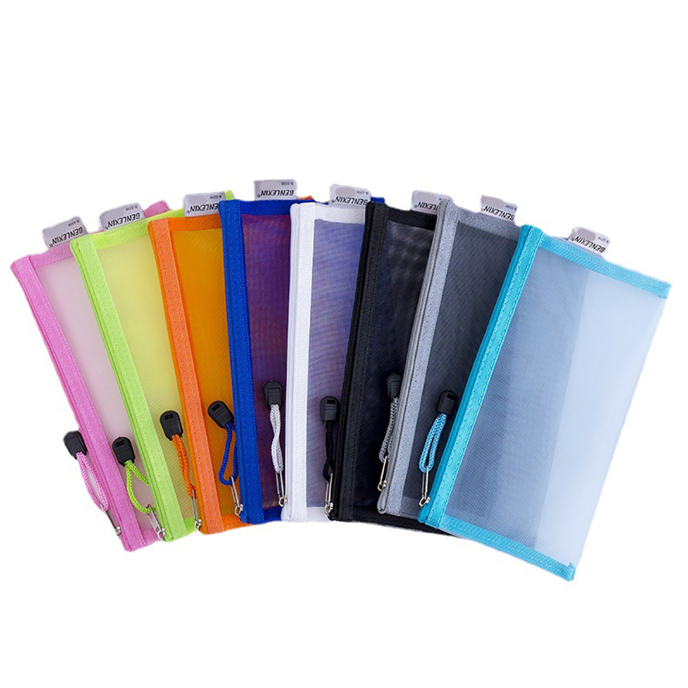 School Mesh Pencil Bag 8