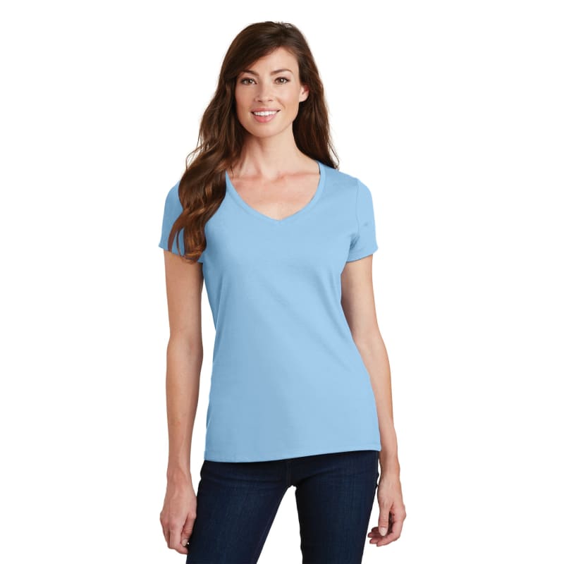 Port & Company Women's Fan Favorite V-Neck Tee. 117