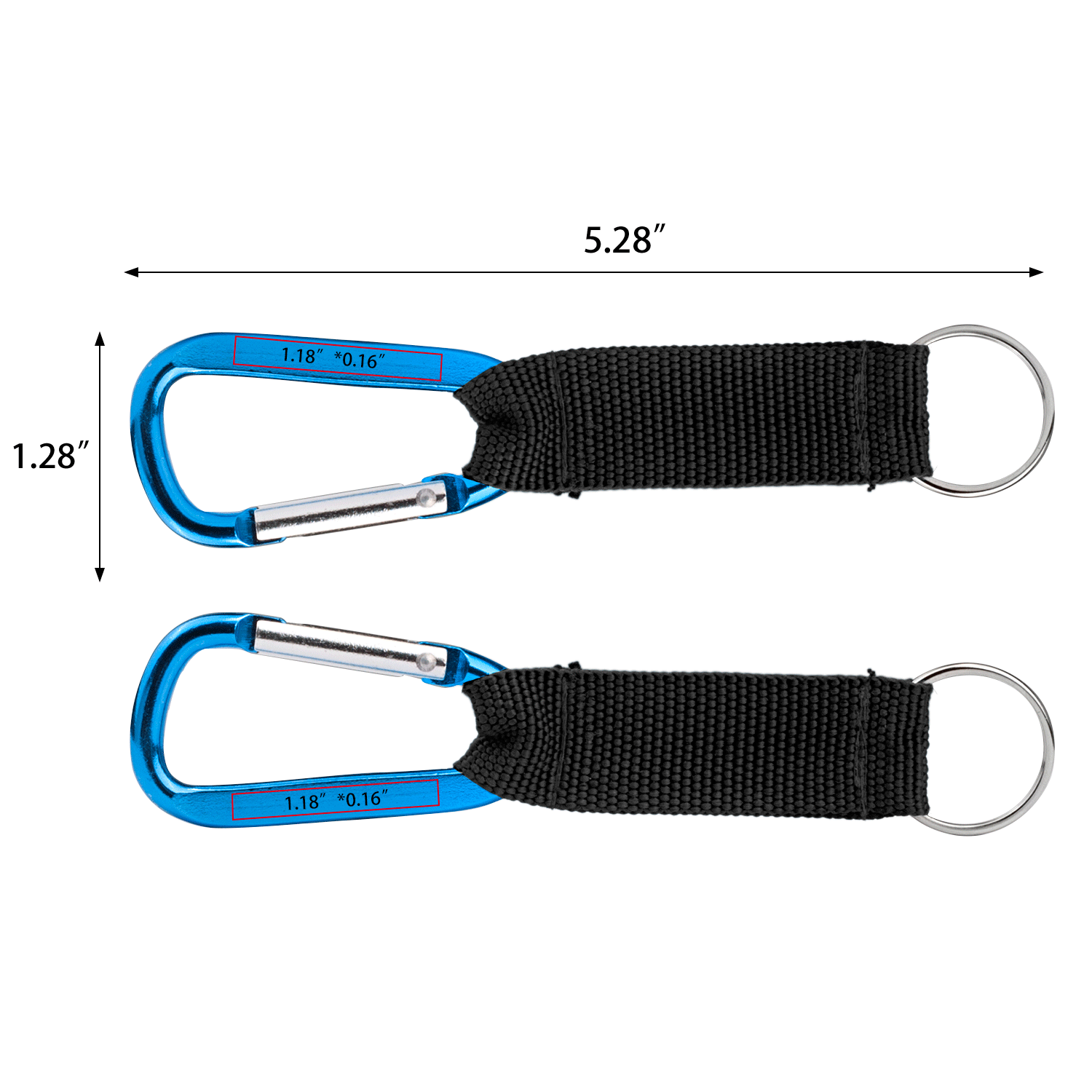 Moab Carabiner and Key Ring
