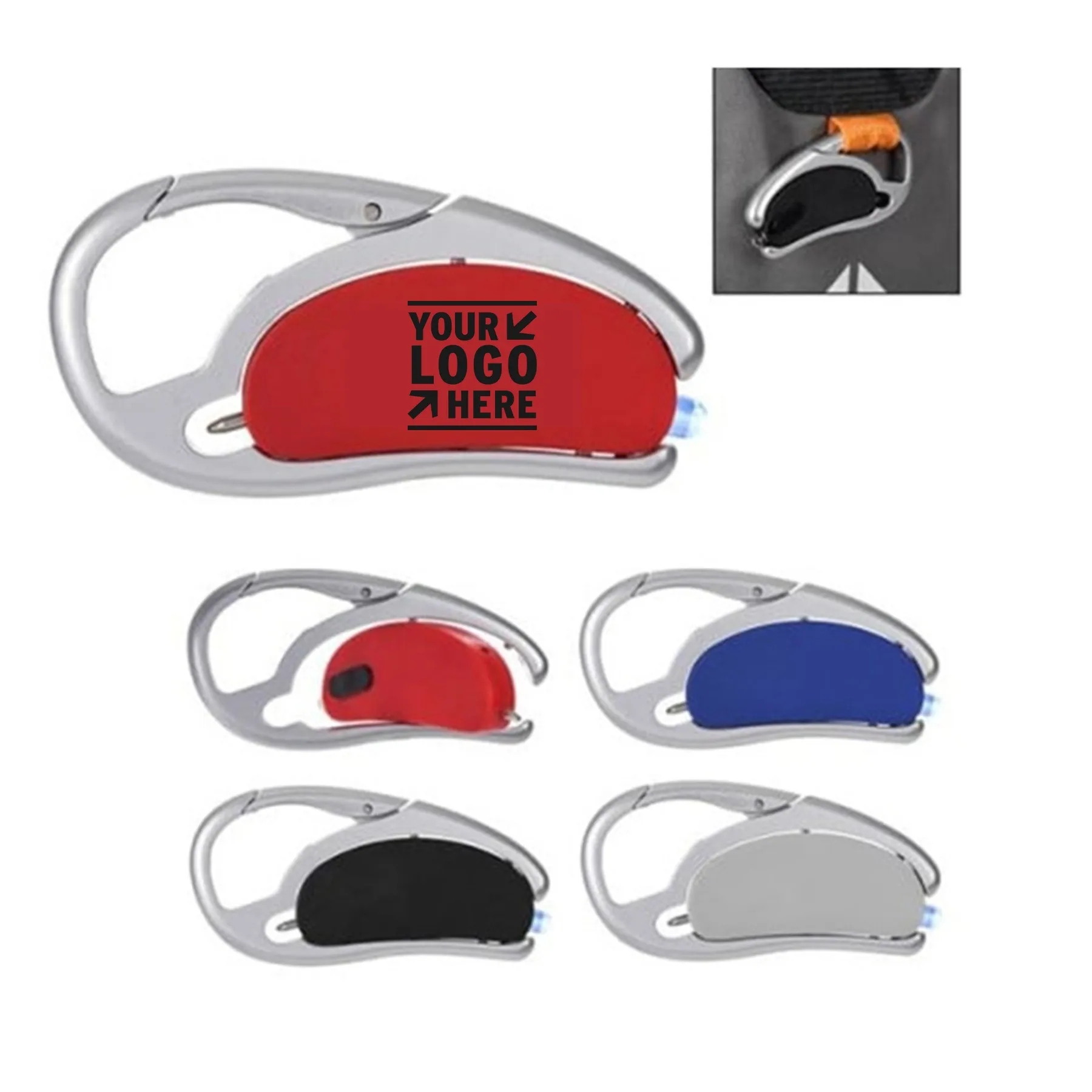 Carabiner Swivel Light & Pen 5
