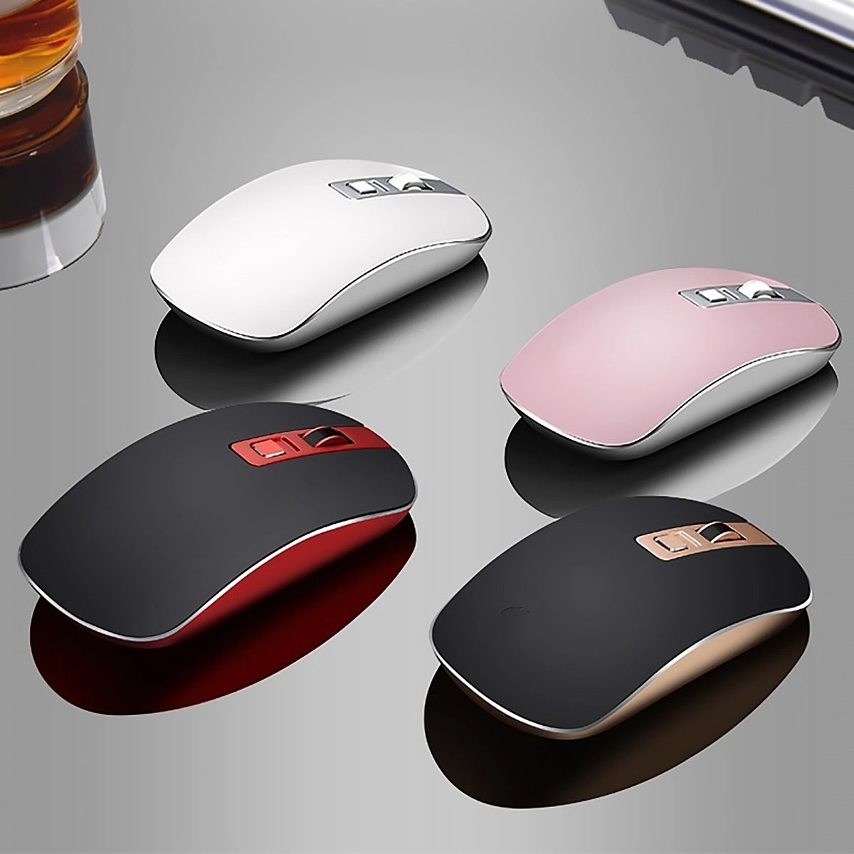 2.4G Slim Portable Wireless Mouse 3