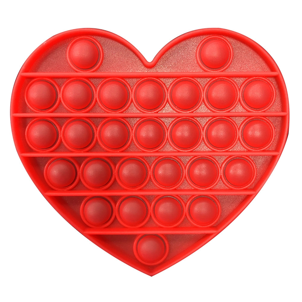 Heart Silicone Fingertip Toy 1