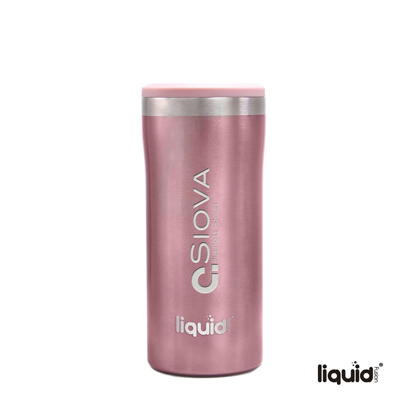 Liquid Fusion® 12 oz. Double Wall, Stainless Steel Skinny Can Cooler 74