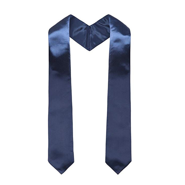 Graduation Unisex Plain Graduation Stole Academic Commencements Sash 50"x4.71" 8