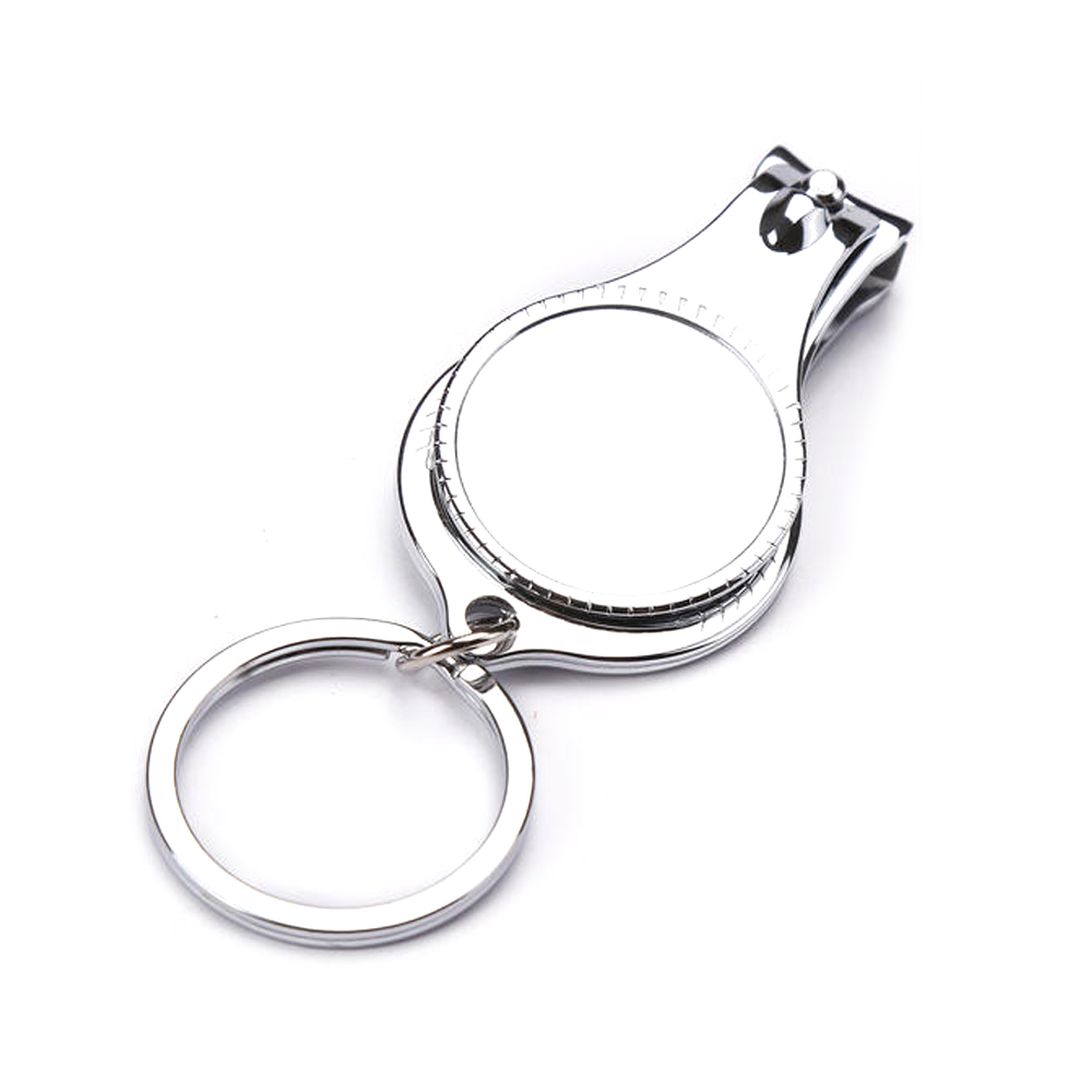 Multifunctional nail clipper key chain bottle opener 4