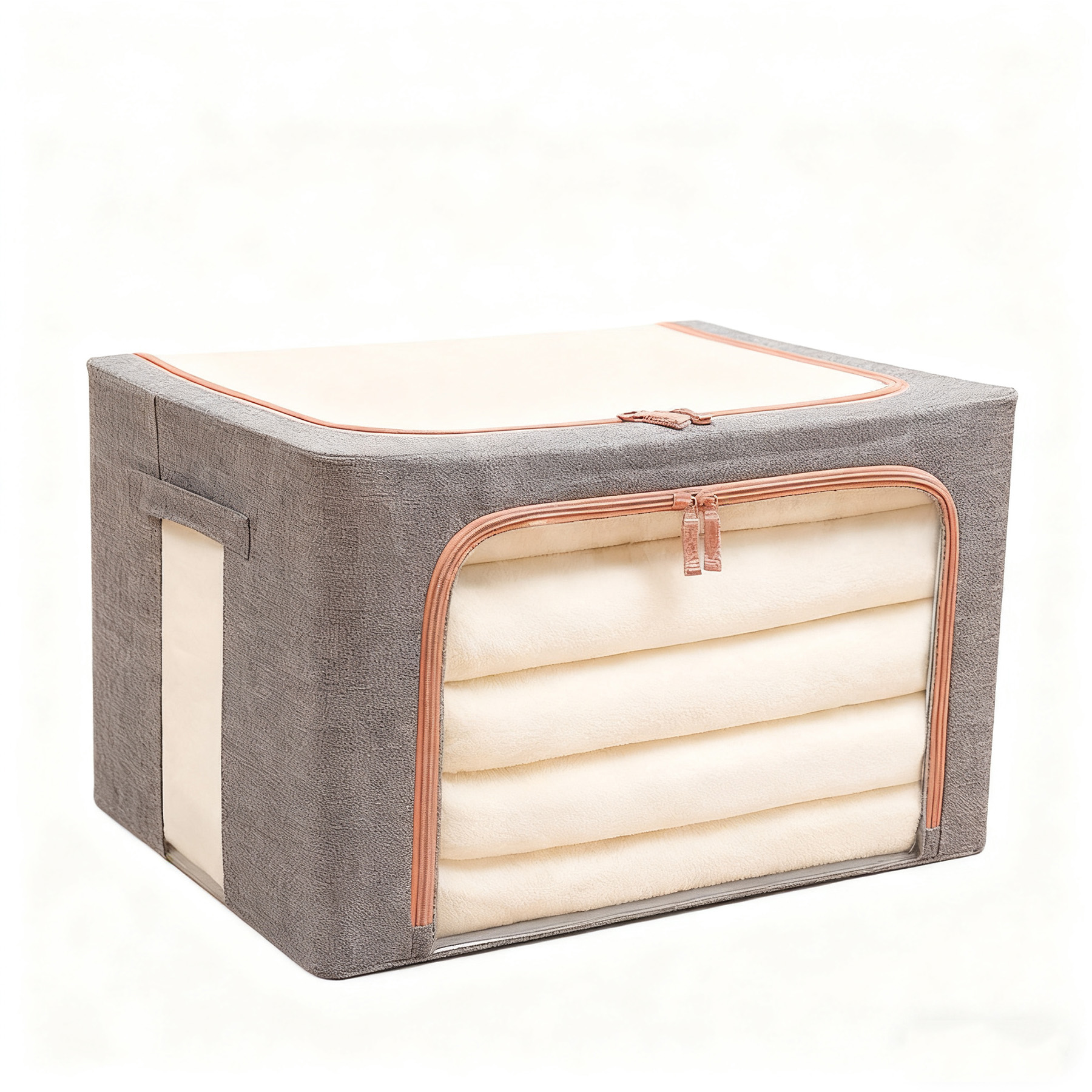 Large Capacity Linen Foldable Storage Box 5